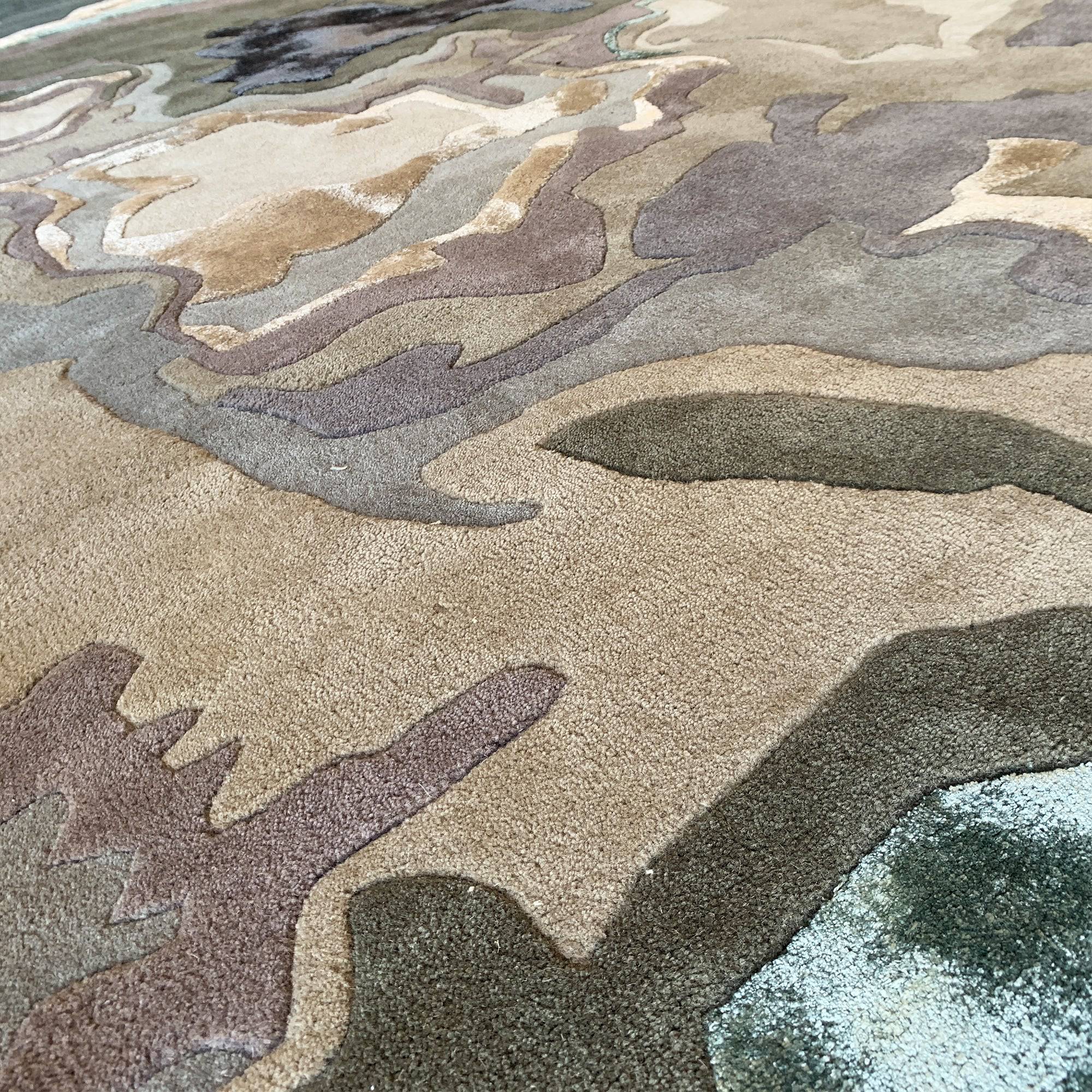 450X300 Cm Handmade Wool Rug Jh-20728-Grande -  Rugs - ebarza Furniture UAE | Shop Modern Furniture in Abu Dhabi & Dubai - مفروشات ايبازرا في الامارات | تسوق اثاث عصري وديكورات مميزة في دبي وابوظبي