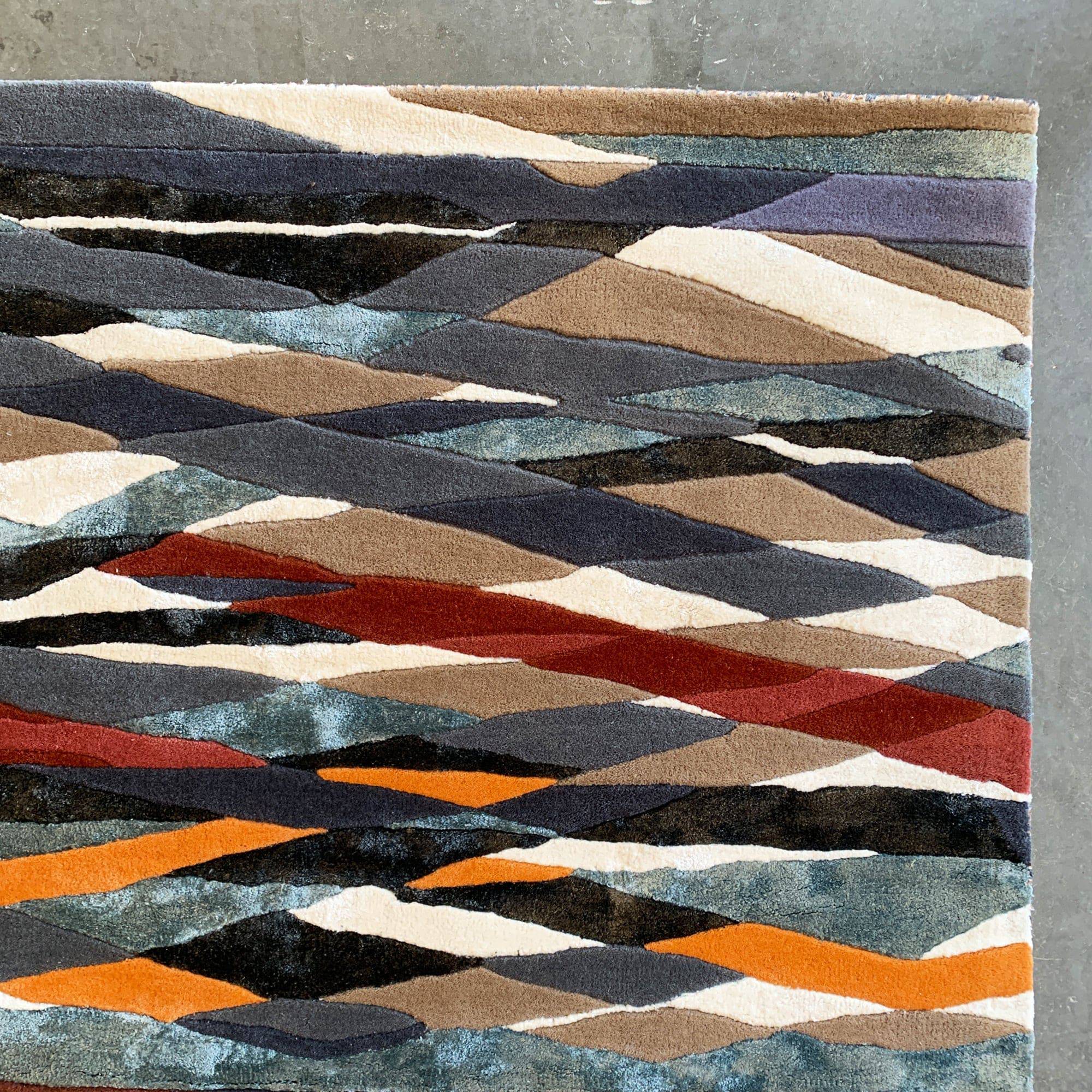 450X300 Cm Handmade Wool Rug Jh-20740-Grande -  Rugs - ebarza Furniture UAE | Shop Modern Furniture in Abu Dhabi & Dubai - مفروشات ايبازرا في الامارات | تسوق اثاث عصري وديكورات مميزة في دبي وابوظبي