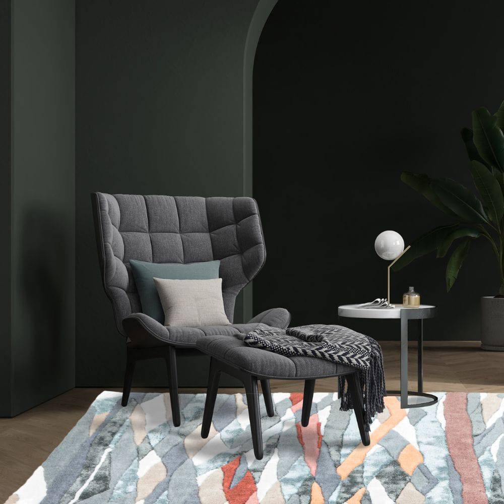 450X300 Cm Handmade Wool Rug Jh-20740-Grande -  Rugs - ebarza Furniture UAE | Shop Modern Furniture in Abu Dhabi & Dubai - مفروشات ايبازرا في الامارات | تسوق اثاث عصري وديكورات مميزة في دبي وابوظبي