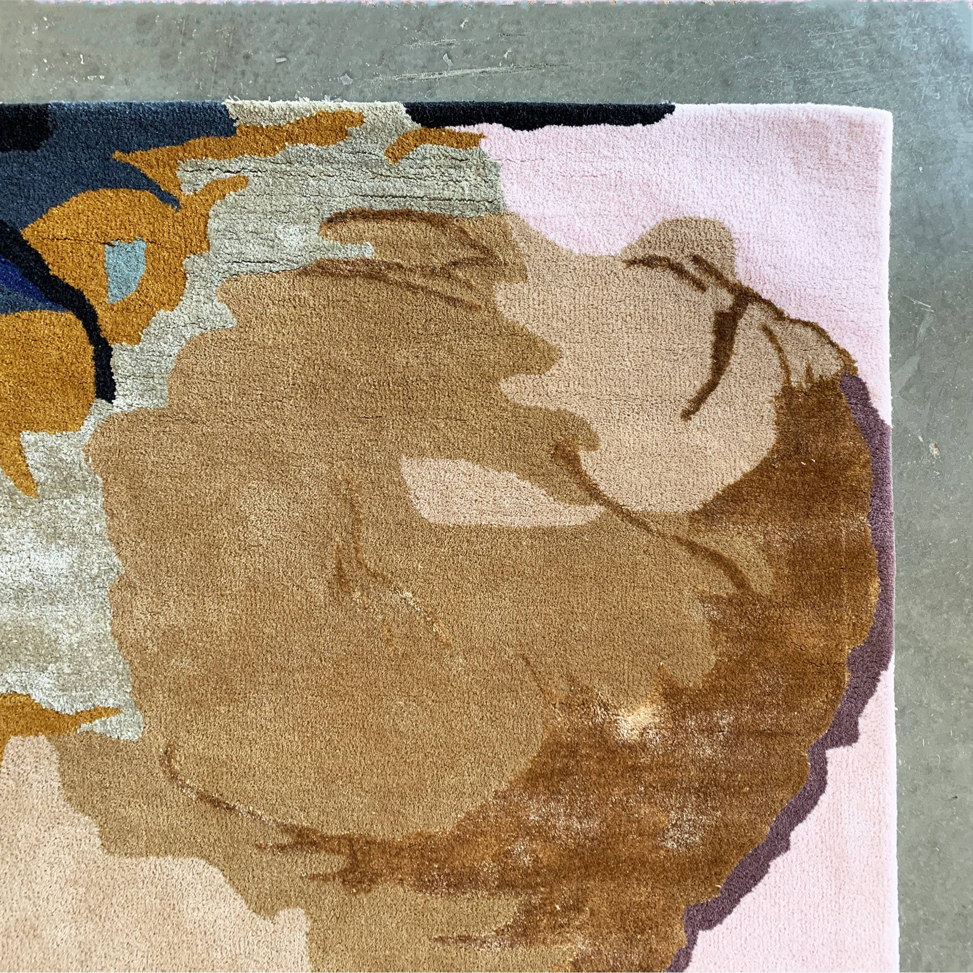 450X300 Cm Handmade Wool Rug Jh-20741-Grande -  Rugs - ebarza Furniture UAE | Shop Modern Furniture in Abu Dhabi & Dubai - مفروشات ايبازرا في الامارات | تسوق اثاث عصري وديكورات مميزة في دبي وابوظبي