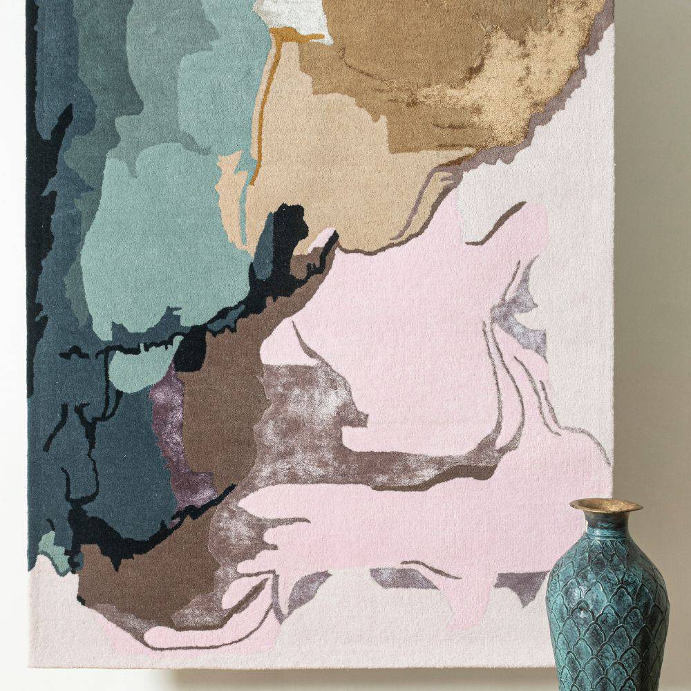 450X300 Cm Handmade Wool Rug Jh-20741-Grande -  Rugs - ebarza Furniture UAE | Shop Modern Furniture in Abu Dhabi & Dubai - مفروشات ايبازرا في الامارات | تسوق اثاث عصري وديكورات مميزة في دبي وابوظبي