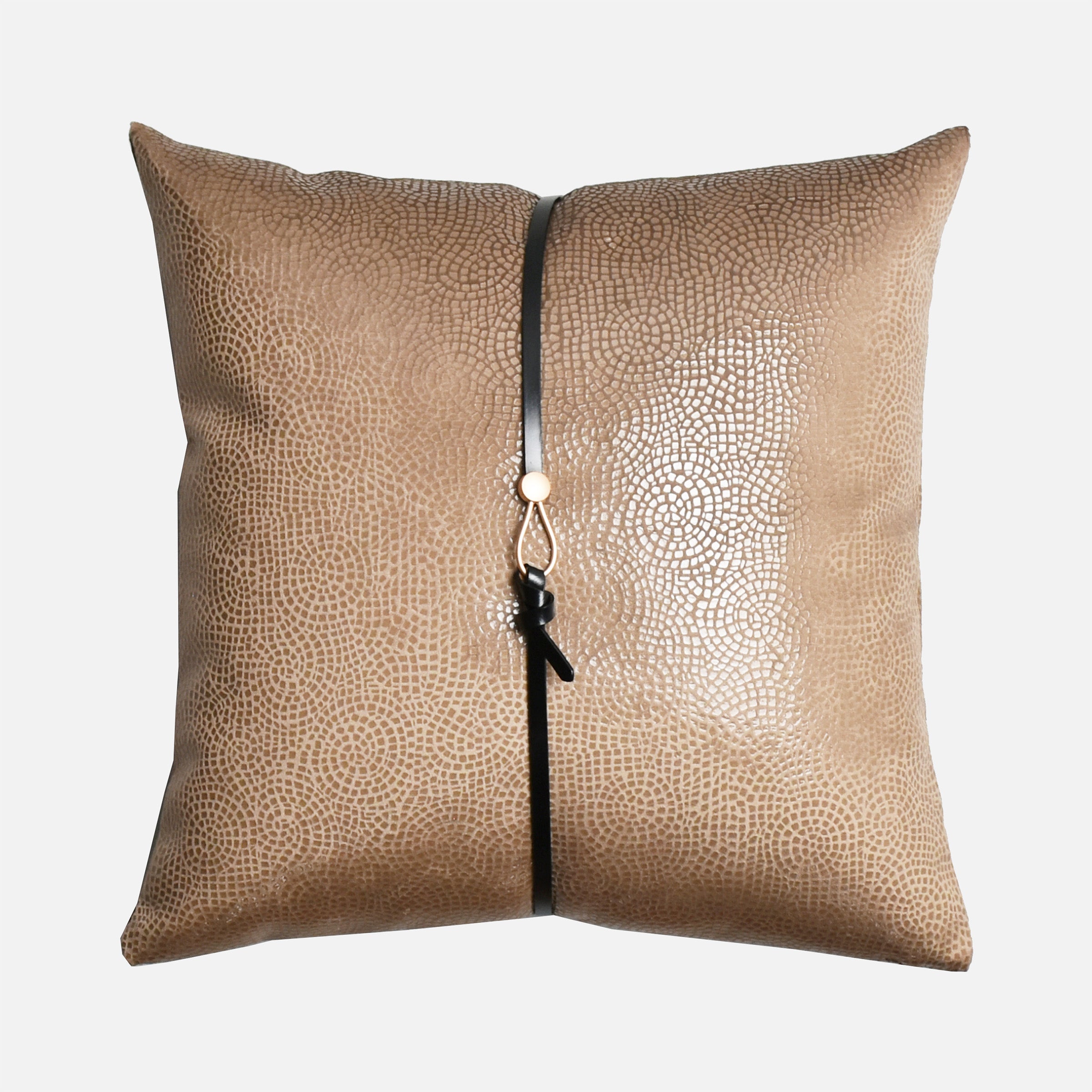 45*45 Dawson decorative sash cushion - ECC105 -  Cushions - ebarza Furniture UAE | Shop Modern Furniture in Abu Dhabi & Dubai - مفروشات ايبازرا في الامارات | تسوق اثاث عصري وديكورات مميزة في دبي وابوظبي