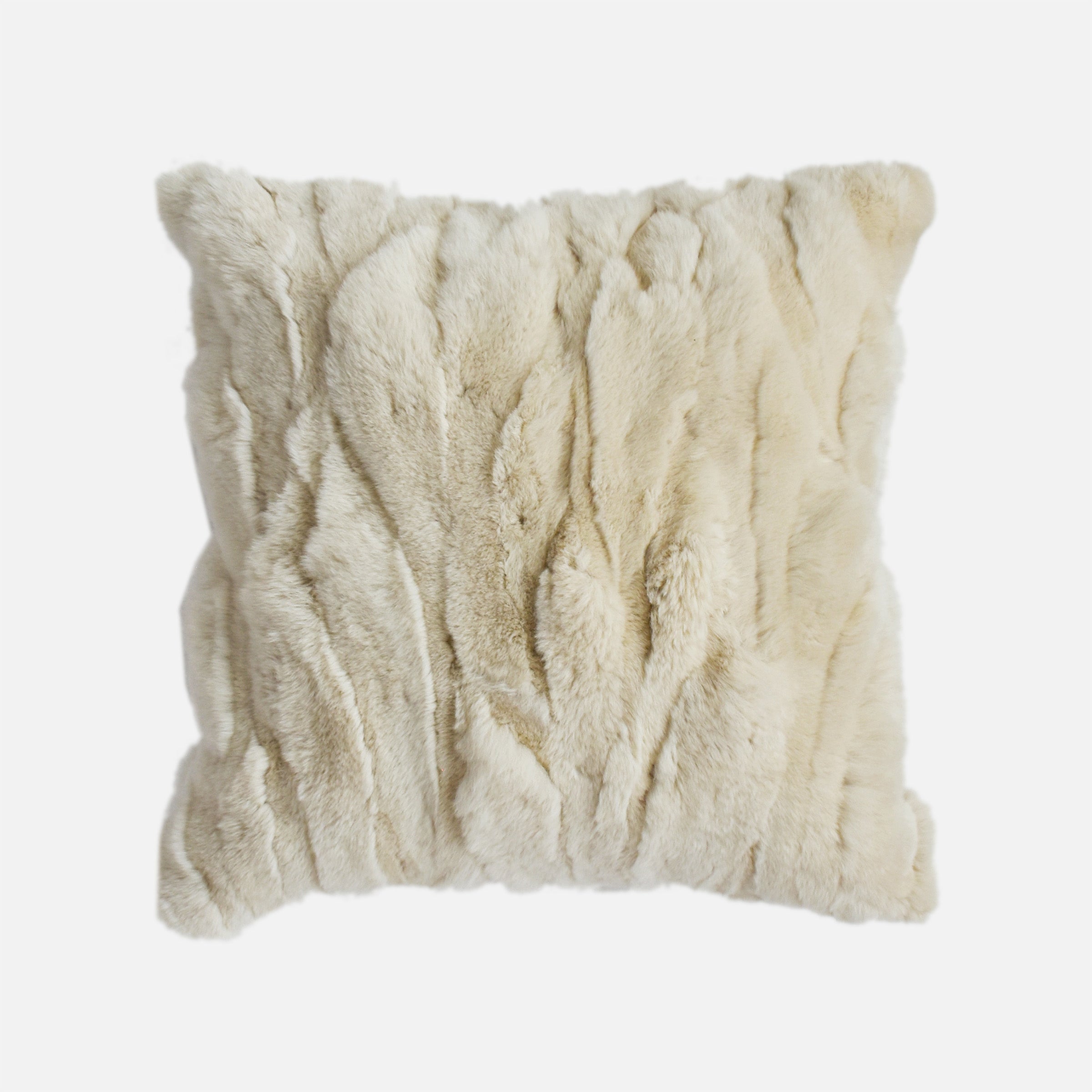 45*45 SKJG Odom Rex Rabbit Hair Cushion - ECC073 - Cushions - ebarza Furniture UAE | Shop Modern Furniture in Abu Dhabi & Dubai - مفروشات ايبازرا في الامارات | تسوق اثاث عصري وديكورات مميزة في دبي وابوظبي