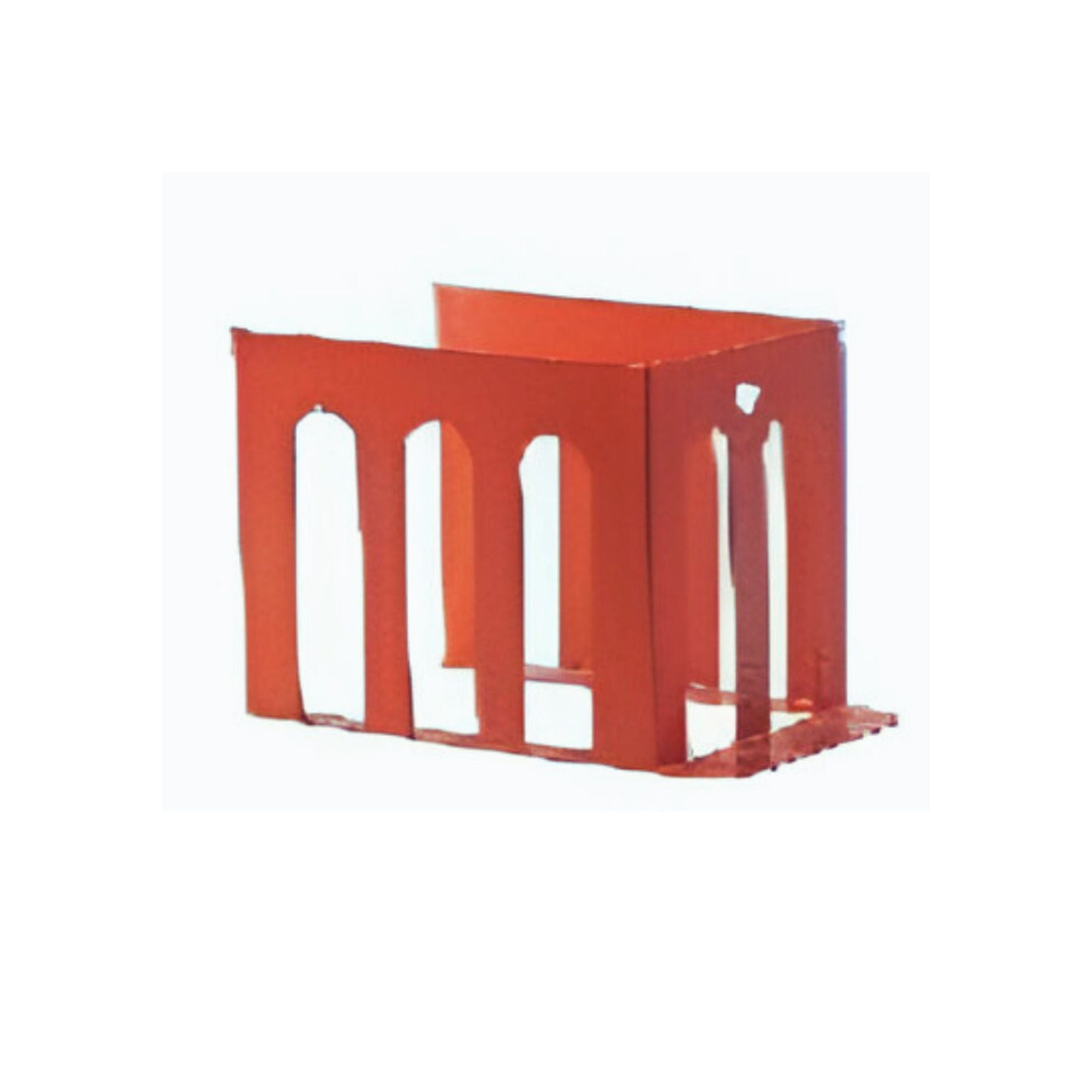 Arch Book Stand Ornament Orange FC-W22004D - Bookends - ebarza Furniture UAE | Shop Modern Furniture in Abu Dhabi & Dubai - مفروشات ايبازرا في الامارات | تسوق اثاث عصري وديكورات مميزة في دبي وابوظبي