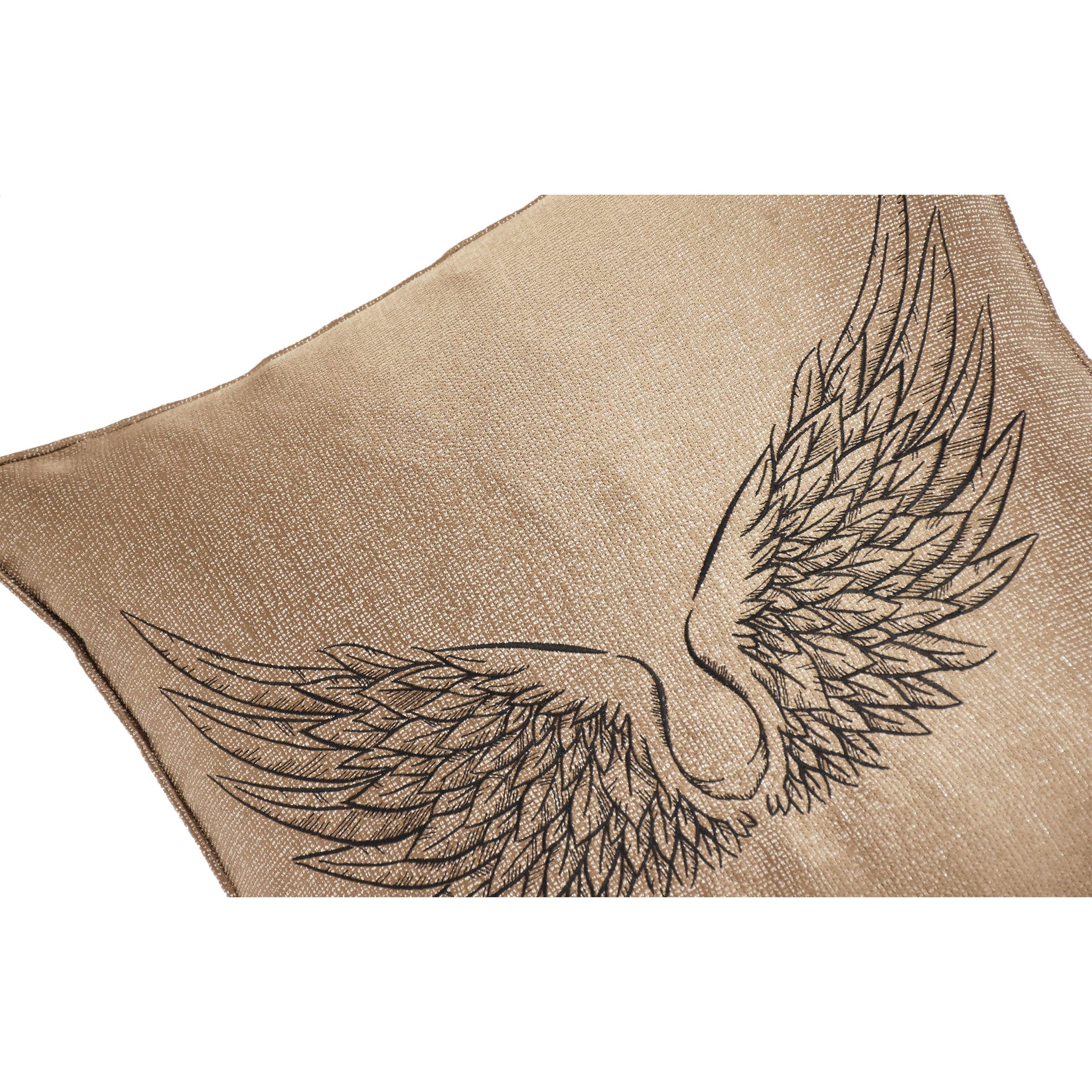 45X45 Cm Adele Embroidered Cushion Ecc-015 -  Cushions - ebarza Furniture UAE | Shop Modern Furniture in Abu Dhabi & Dubai - مفروشات ايبازرا في الامارات | تسوق اثاث عصري وديكورات مميزة في دبي وابوظبي