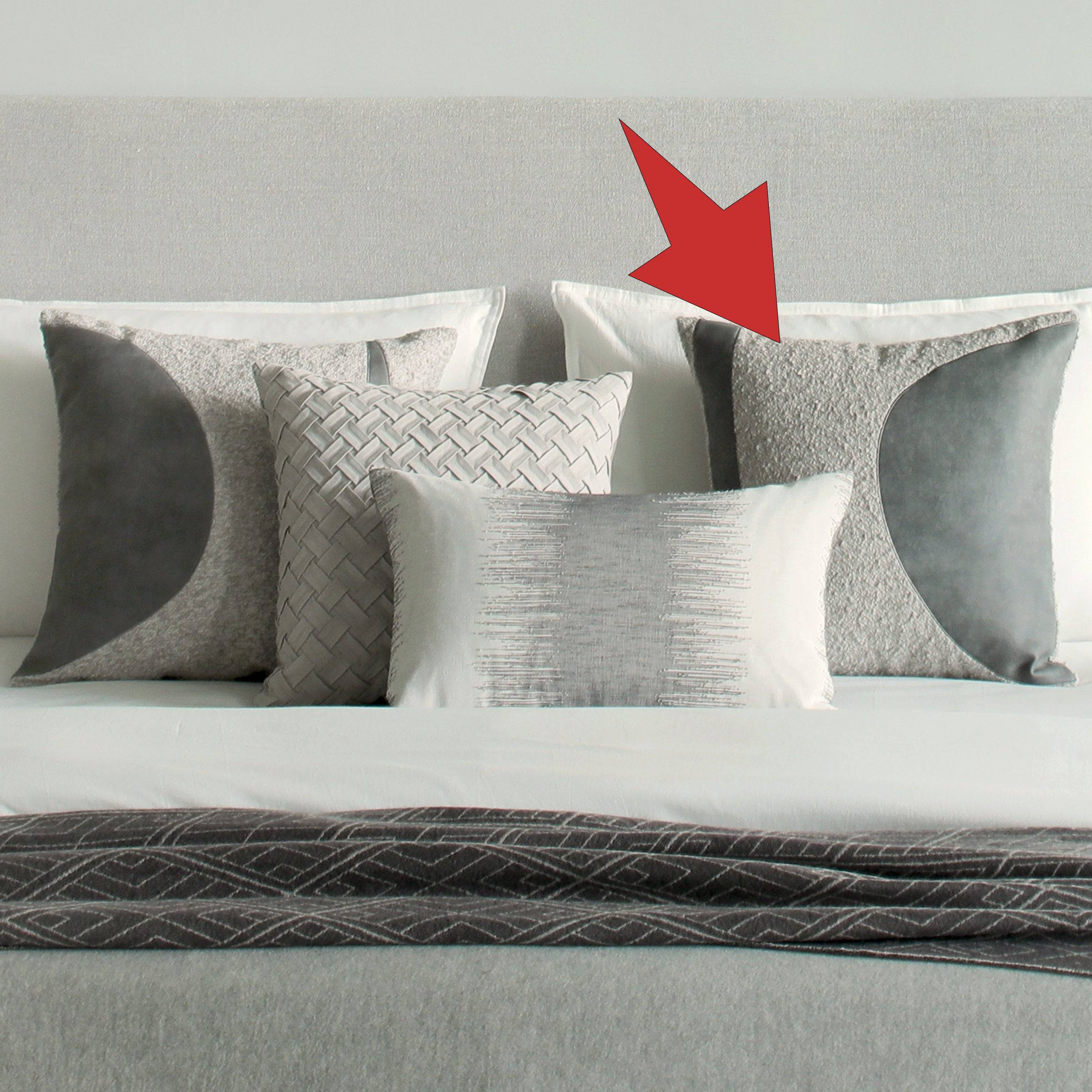 45X45 Cm Banson Embroidered Throw Cushion Ecc054 - Cushions - ebarza Furniture UAE | Shop Modern Furniture in Abu Dhabi & Dubai - مفروشات ايبازرا في الامارات | تسوق اثاث عصري وديكورات مميزة في دبي وابوظبي