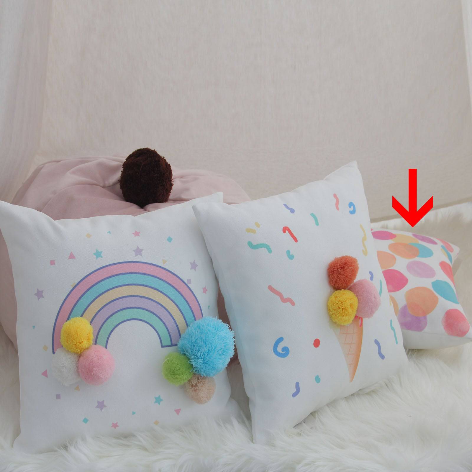 45X45 Cm Cushion Cover 2102M-34-002-1 -  Cushions - ebarza Furniture UAE | Shop Modern Furniture in Abu Dhabi & Dubai - مفروشات ايبازرا في الامارات | تسوق اثاث عصري وديكورات مميزة في دبي وابوظبي