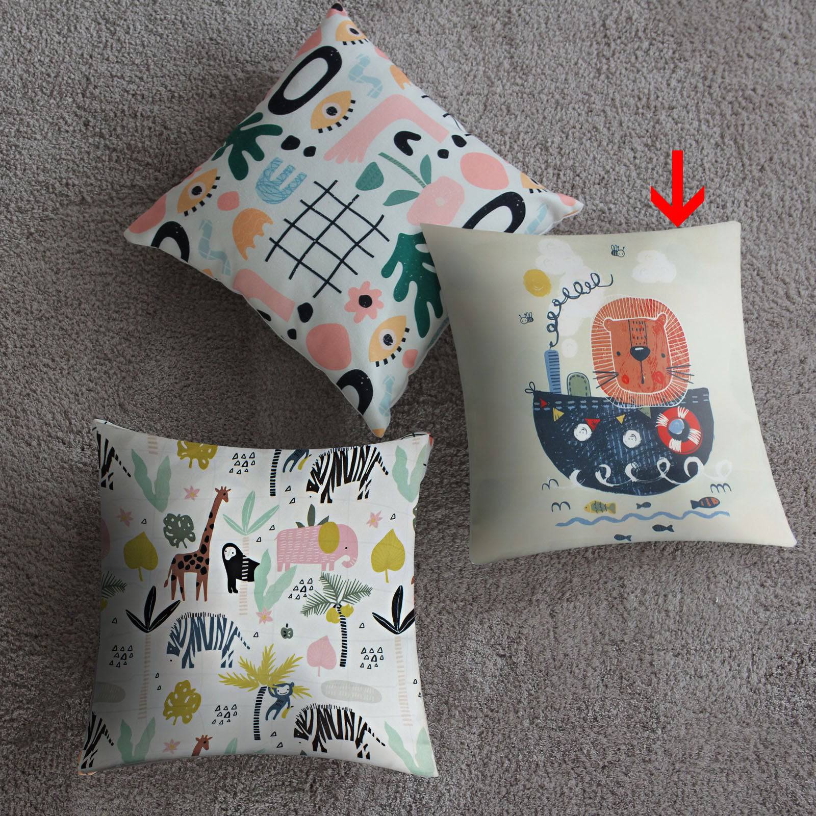 45X45 Cm Cushion Cover 2102M-45-010-1 -  Cushions - ebarza Furniture UAE | Shop Modern Furniture in Abu Dhabi & Dubai - مفروشات ايبازرا في الامارات | تسوق اثاث عصري وديكورات مميزة في دبي وابوظبي