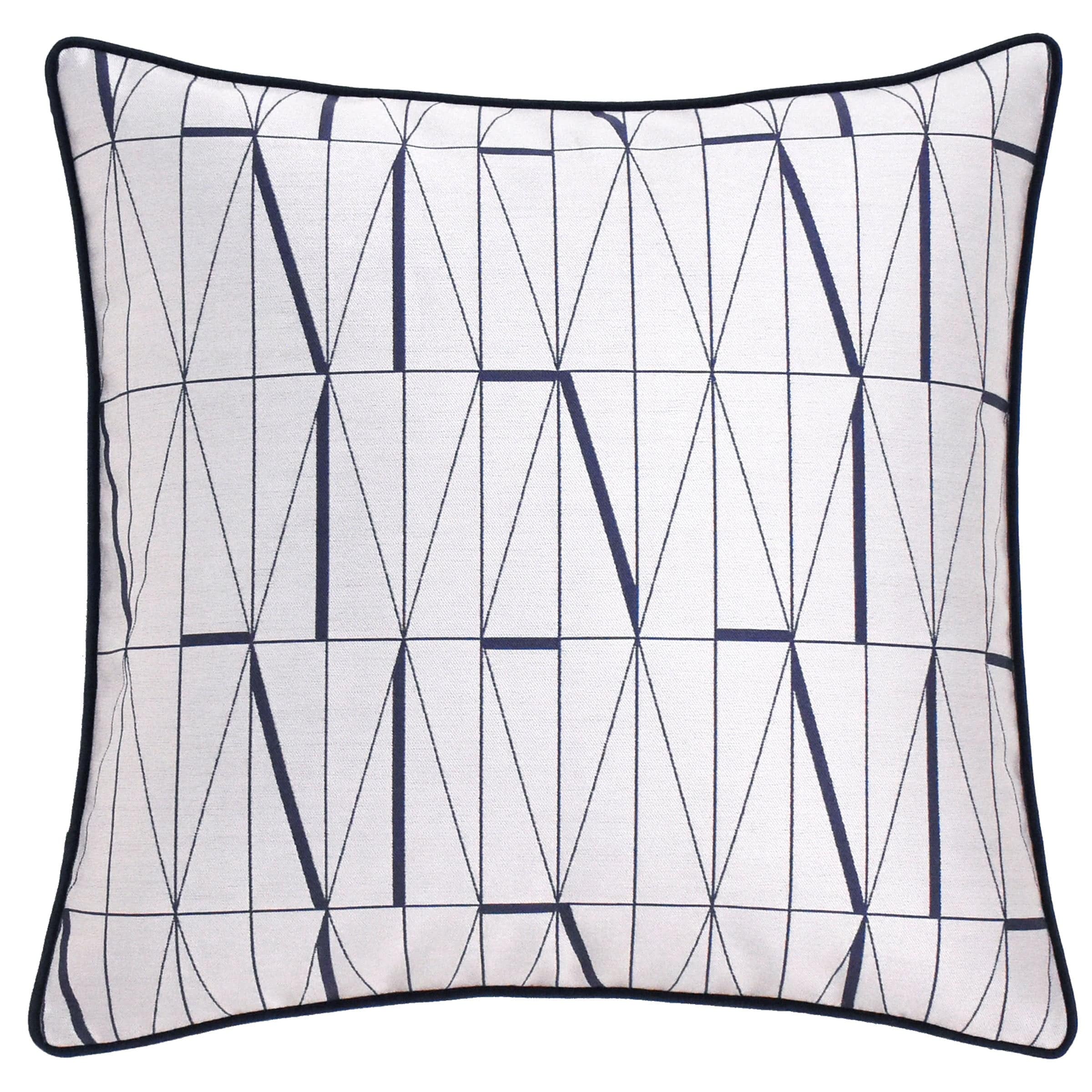 45X45 Cm Jack Jacquard Throw Cushion Ecc-034 -  Cushions - ebarza Furniture UAE | Shop Modern Furniture in Abu Dhabi & Dubai - مفروشات ايبازرا في الامارات | تسوق اثاث عصري وديكورات مميزة في دبي وابوظبي