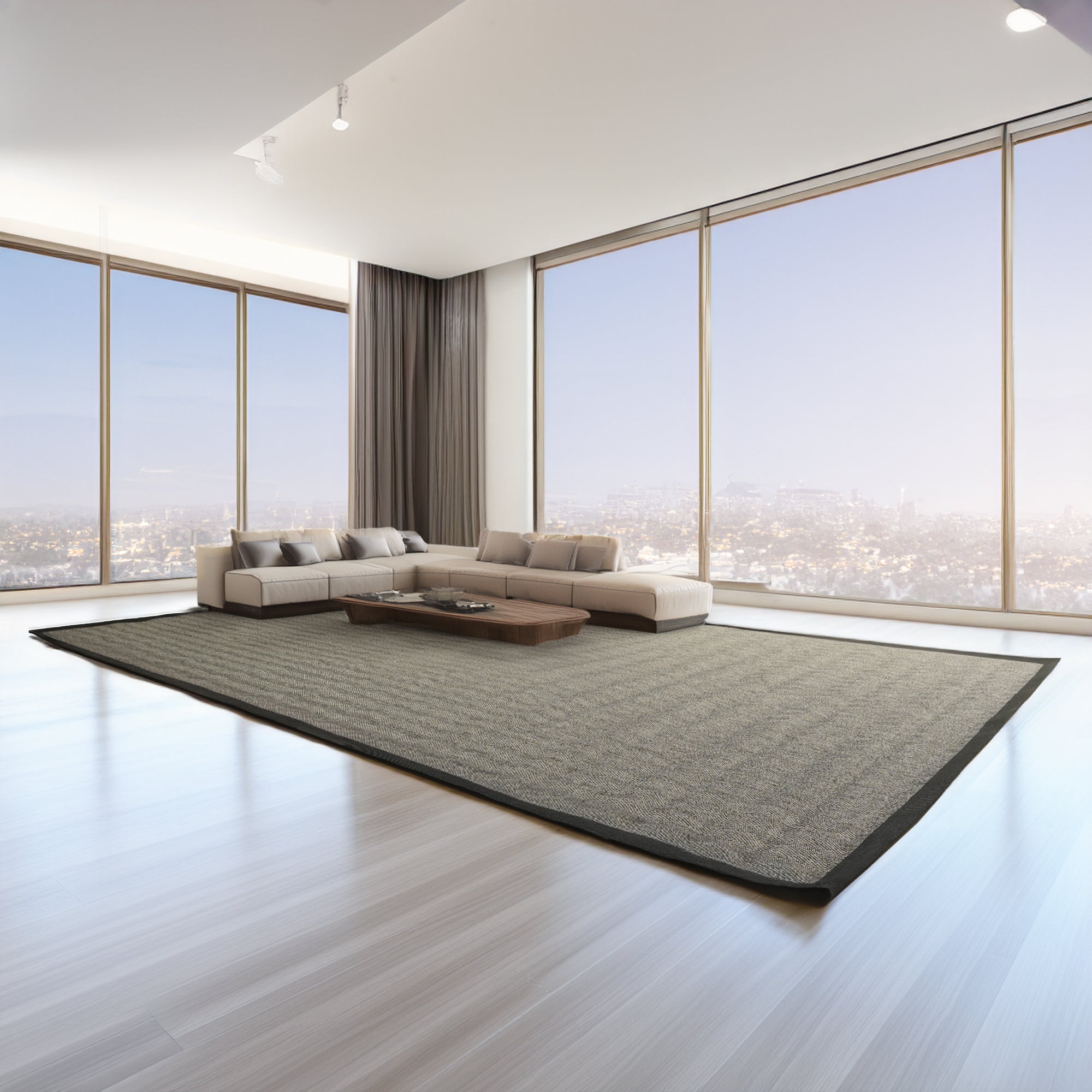 600X400 CM BERLIN Sisal Rug CH-SSLBRN - Rugs - ebarza Furniture UAE | Shop Modern Furniture in Abu Dhabi & Dubai - مفروشات ايبازرا في الامارات | تسوق اثاث عصري وديكورات مميزة في دبي وابوظبي