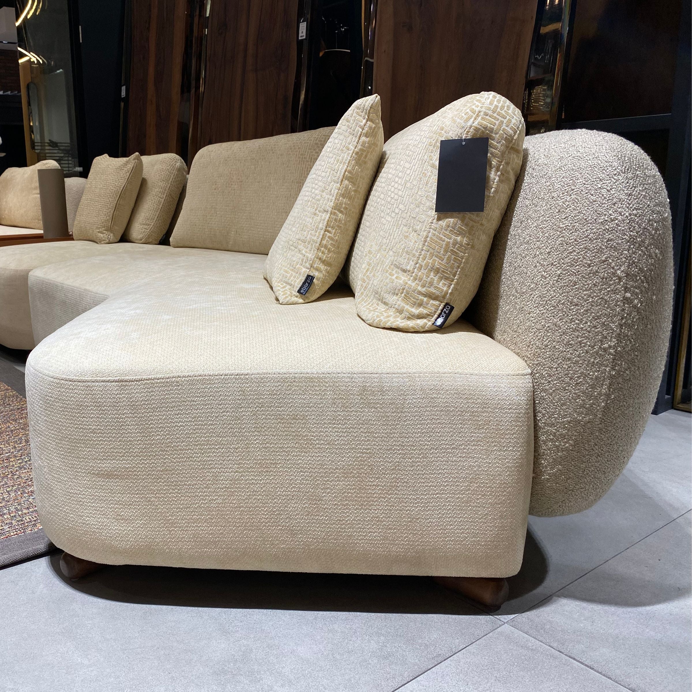 Display Item - Platon Corner Sofa Td-Ptn7S-Nakheel - DISPLAY ITEM - ebarza Furniture UAE | Shop Modern Furniture in Abu Dhabi & Dubai - مفروشات ايبازرا في الامارات | تسوق اثاث عصري وديكورات مميزة في دبي وابوظبي