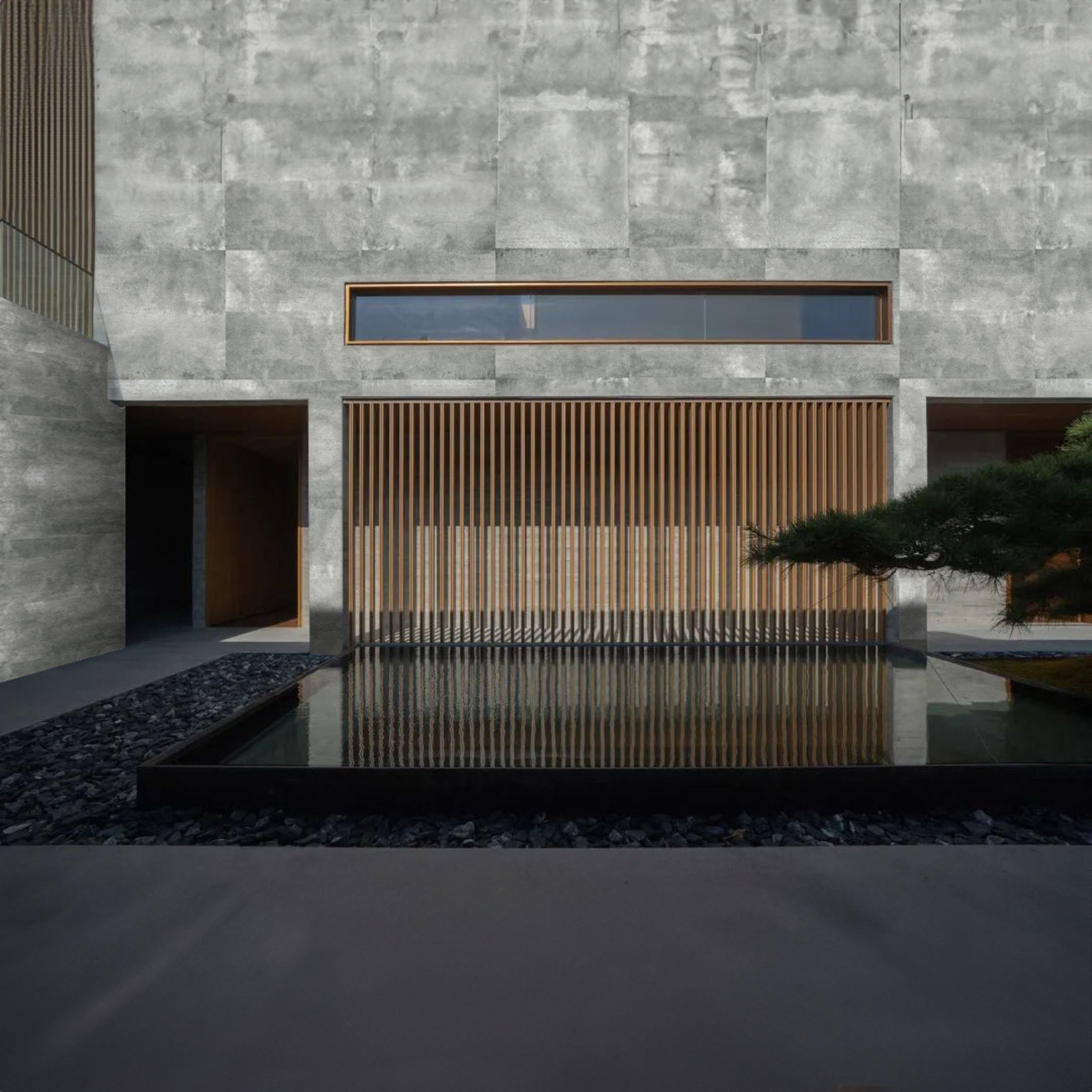 Sample of Flex Stone Cladding Ando Cement Dark Grey FXS-AN-GREY-Sample -  Wall panels samples - ebarza Furniture UAE | Shop Modern Furniture in Abu Dhabi & Dubai - مفروشات ايبازرا في الامارات | تسوق اثاث عصري وديكورات مميزة في دبي وابوظبي