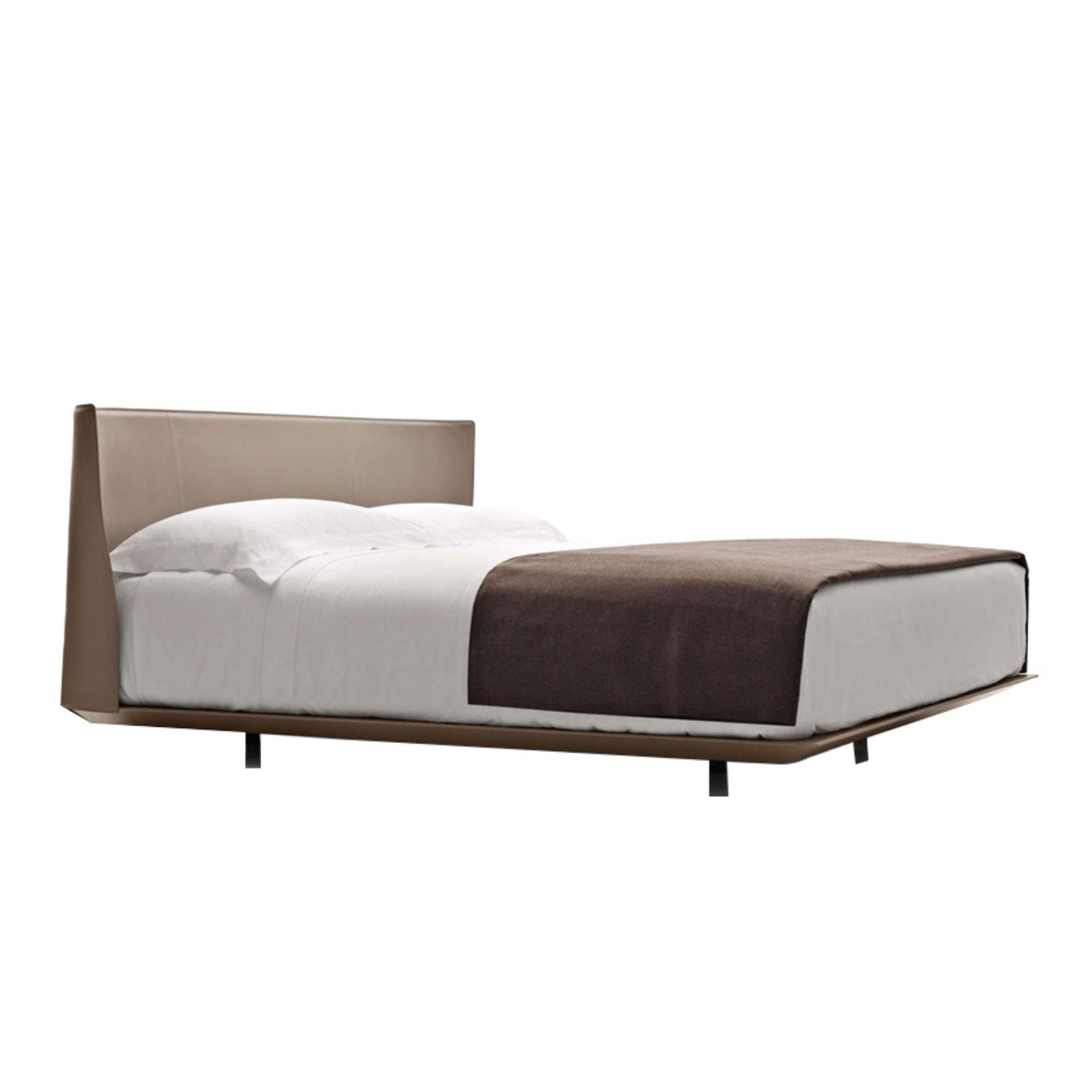 Verona King Size Bed MLL-F13 Beige -  Bedsteads - ebarza Furniture UAE | Shop Modern Furniture in Abu Dhabi & Dubai - مفروشات ايبازرا في الامارات | تسوق اثاث عصري وديكورات مميزة في دبي وابوظبي