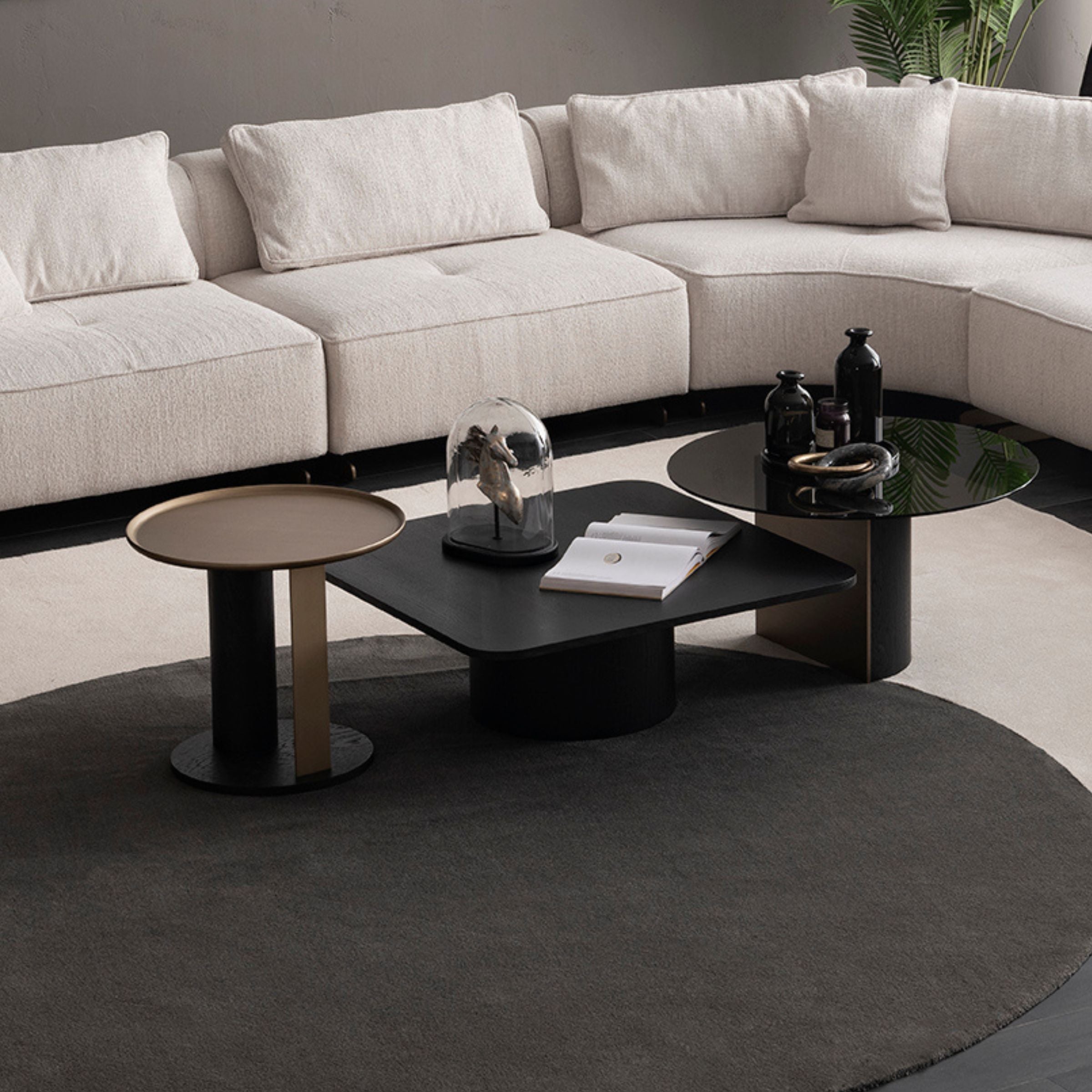 Grande Side Table ORXGRND-ST55 -  Side Tables - ebarza Furniture UAE | Shop Modern Furniture in Abu Dhabi & Dubai - مفروشات ايبازرا في الامارات | تسوق اثاث عصري وديكورات مميزة في دبي وابوظبي