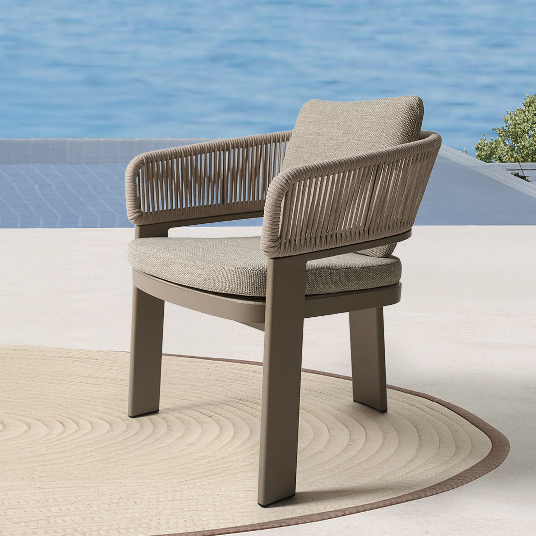 Pre-order 25 Days Delivery Cayenne Outdoor Dining/Armchair - AC5882N04ROP - Chairs - ebarza Furniture UAE | Shop Modern Furniture in Abu Dhabi & Dubai - مفروشات ايبازرا في الامارات | تسوق اثاث عصري وديكورات مميزة في دبي وابوظبي