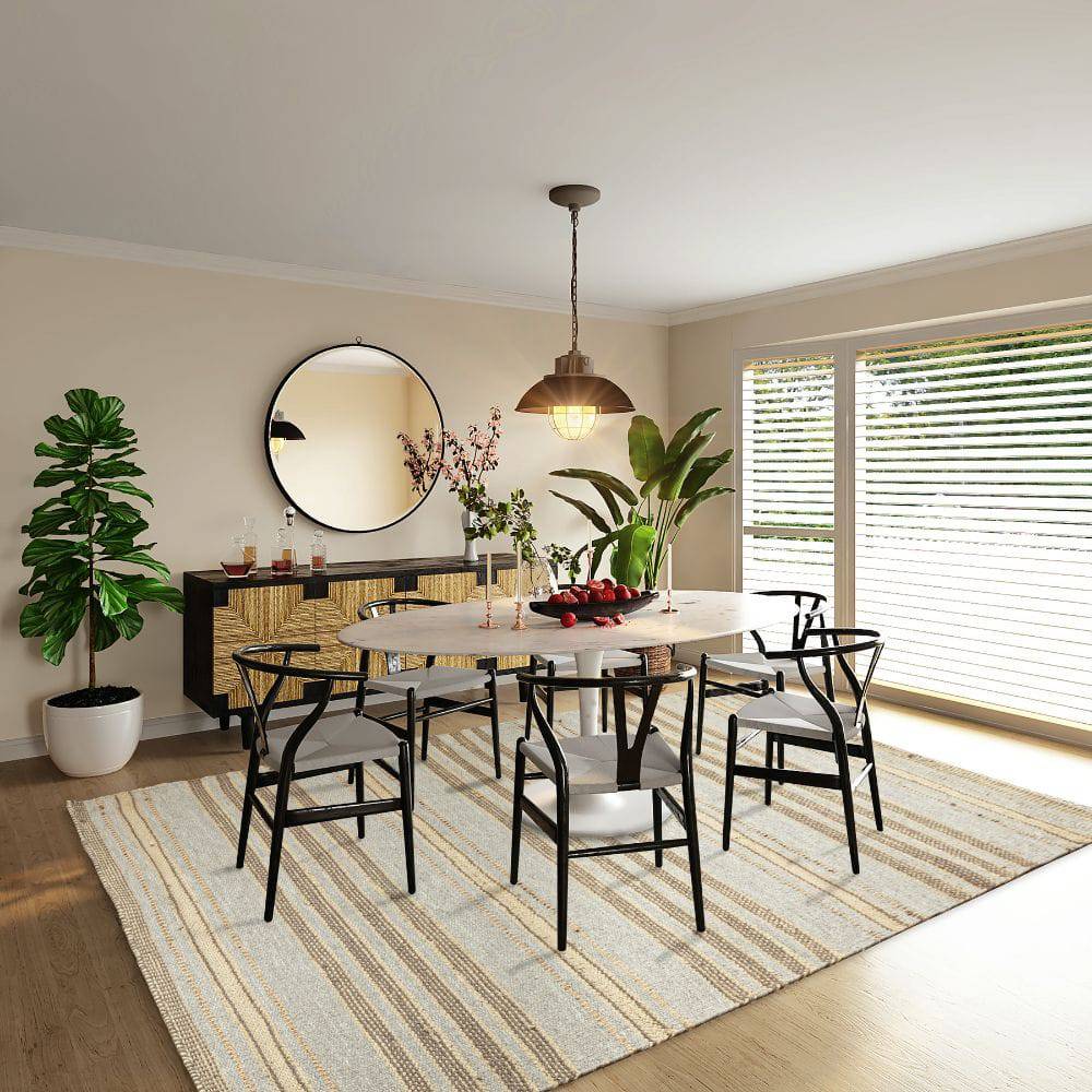 60X90 Cm Hand Woven Wool Rug Oxtend-Otd-01-Xs - Rugs - ebarza Furniture UAE | Shop Modern Furniture in Abu Dhabi & Dubai - مفروشات ايبازرا في الامارات | تسوق اثاث عصري وديكورات مميزة في دبي وابوظبي