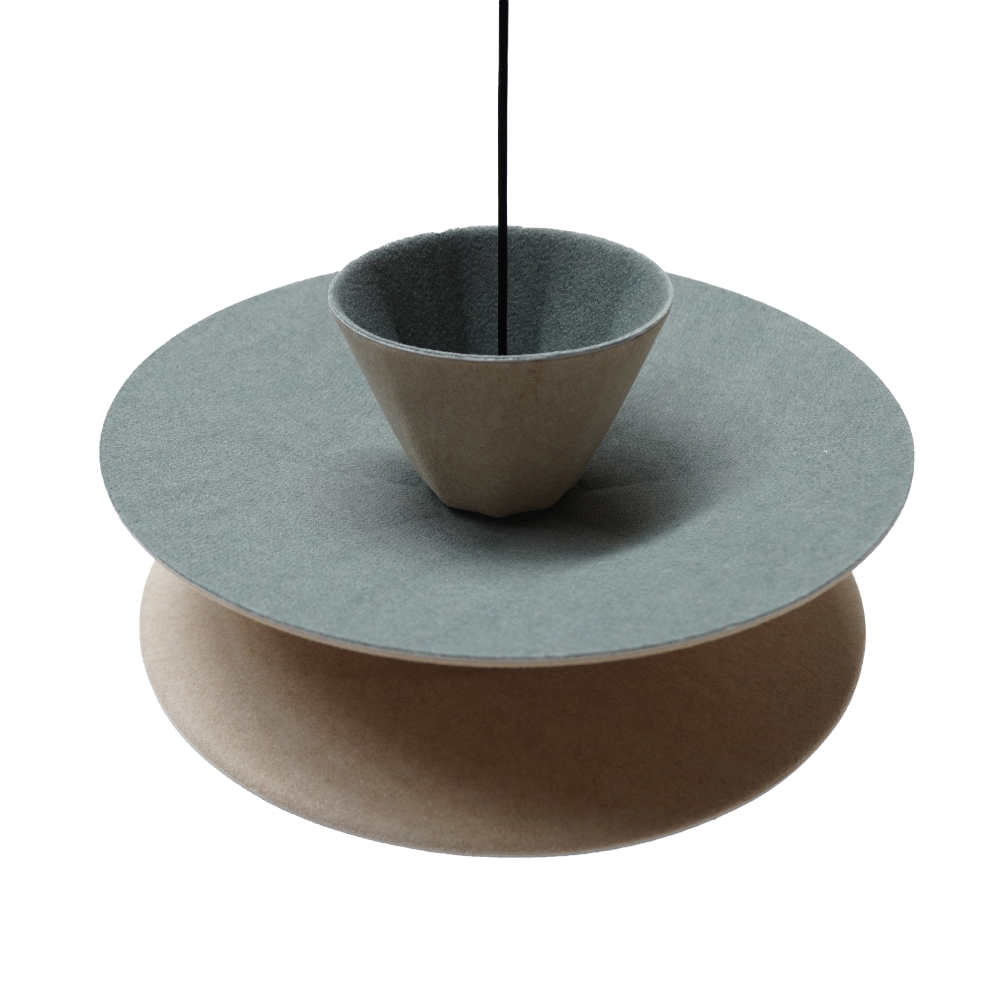 Felt Pendant Lamp FY-PE404-50-C -  Pendant Lamps - ebarza Furniture UAE | Shop Modern Furniture in Abu Dhabi & Dubai - مفروشات ايبازرا في الامارات | تسوق اثاث عصري وديكورات مميزة في دبي وابوظبي