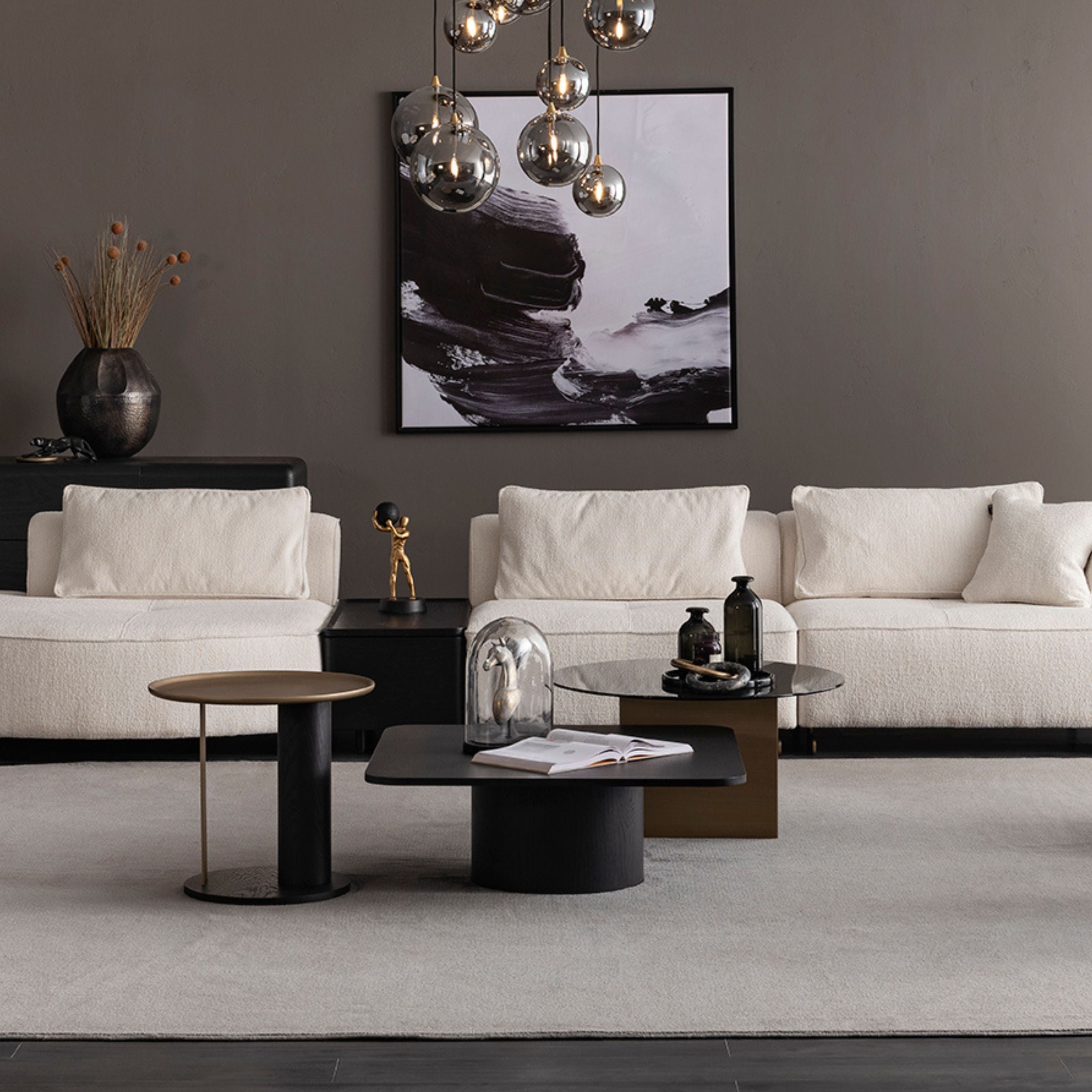 Grande Side Table ORXGRND-ST55 -  Side Tables - ebarza Furniture UAE | Shop Modern Furniture in Abu Dhabi & Dubai - مفروشات ايبازرا في الامارات | تسوق اثاث عصري وديكورات مميزة في دبي وابوظبي