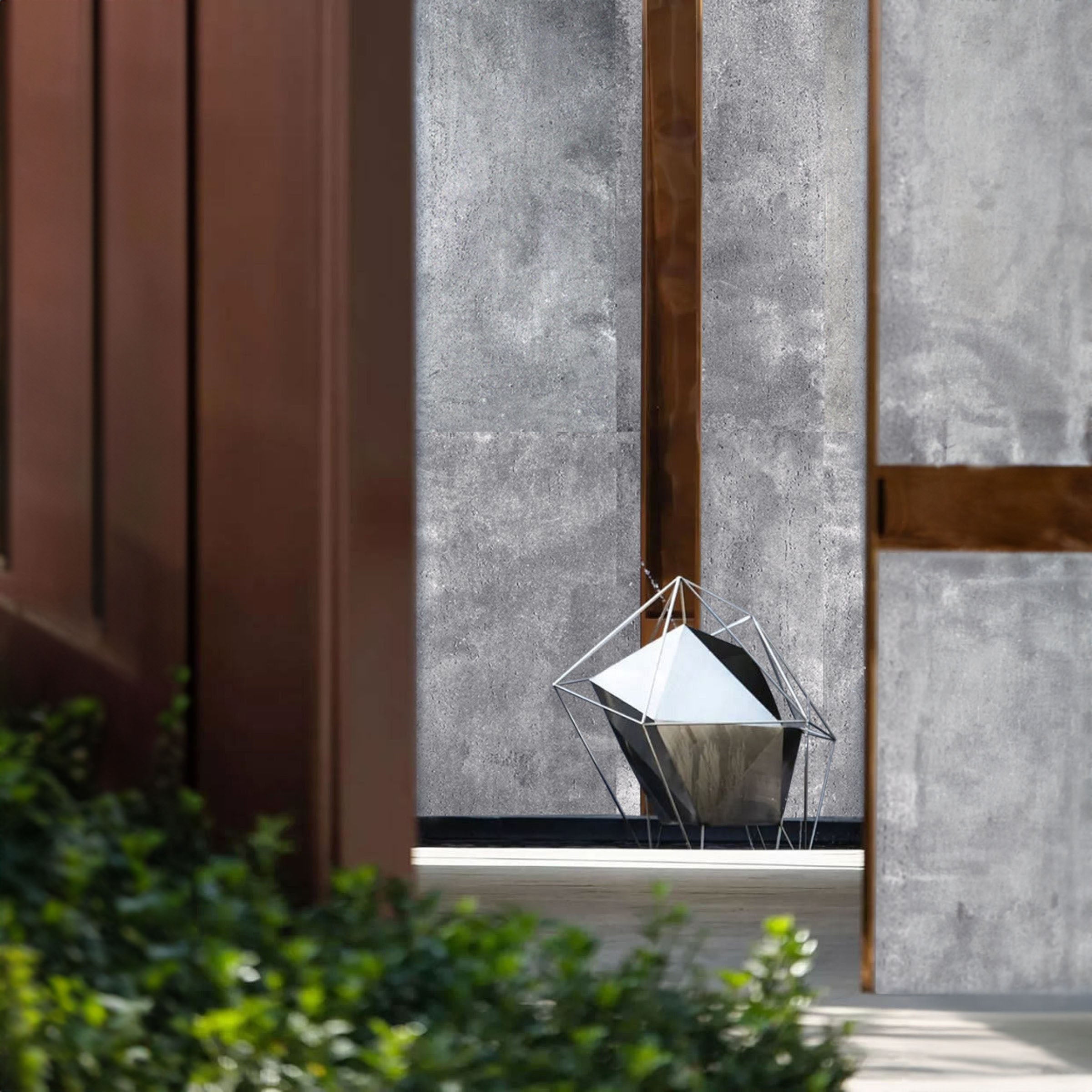 Sample of Flex Stone Cladding Ando Cement Dark Grey FXS-AN-GREY-Sample -  Wall panels samples - ebarza Furniture UAE | Shop Modern Furniture in Abu Dhabi & Dubai - مفروشات ايبازرا في الامارات | تسوق اثاث عصري وديكورات مميزة في دبي وابوظبي