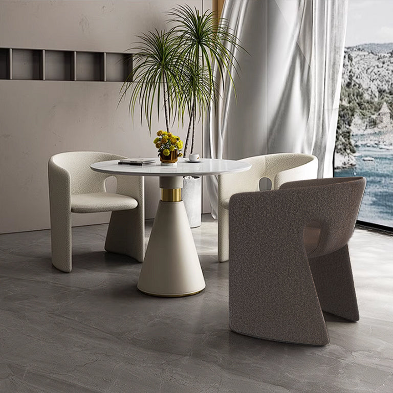 Obsidian Dining Chair-B MLL-B66-Beige -  Chairs - ebarza Furniture UAE | Shop Modern Furniture in Abu Dhabi & Dubai - مفروشات ايبازرا في الامارات | تسوق اثاث عصري وديكورات مميزة في دبي وابوظبي