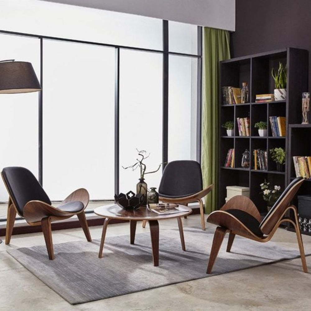 Smile Lounge Chair Bp8023-Wb - Lounge Chairs - ebarza Furniture UAE | Shop Modern Furniture in Abu Dhabi & Dubai - مفروشات ايبازرا في الامارات | تسوق اثاث عصري وديكورات مميزة في دبي وابوظبي