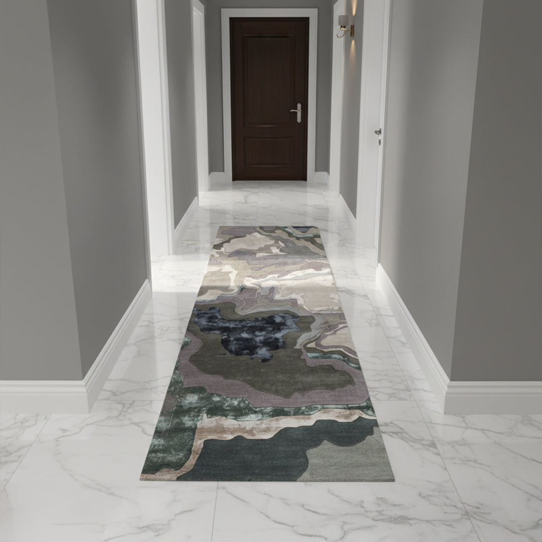 90X300 Cm Handmade Wool Rug Jh-20728-S