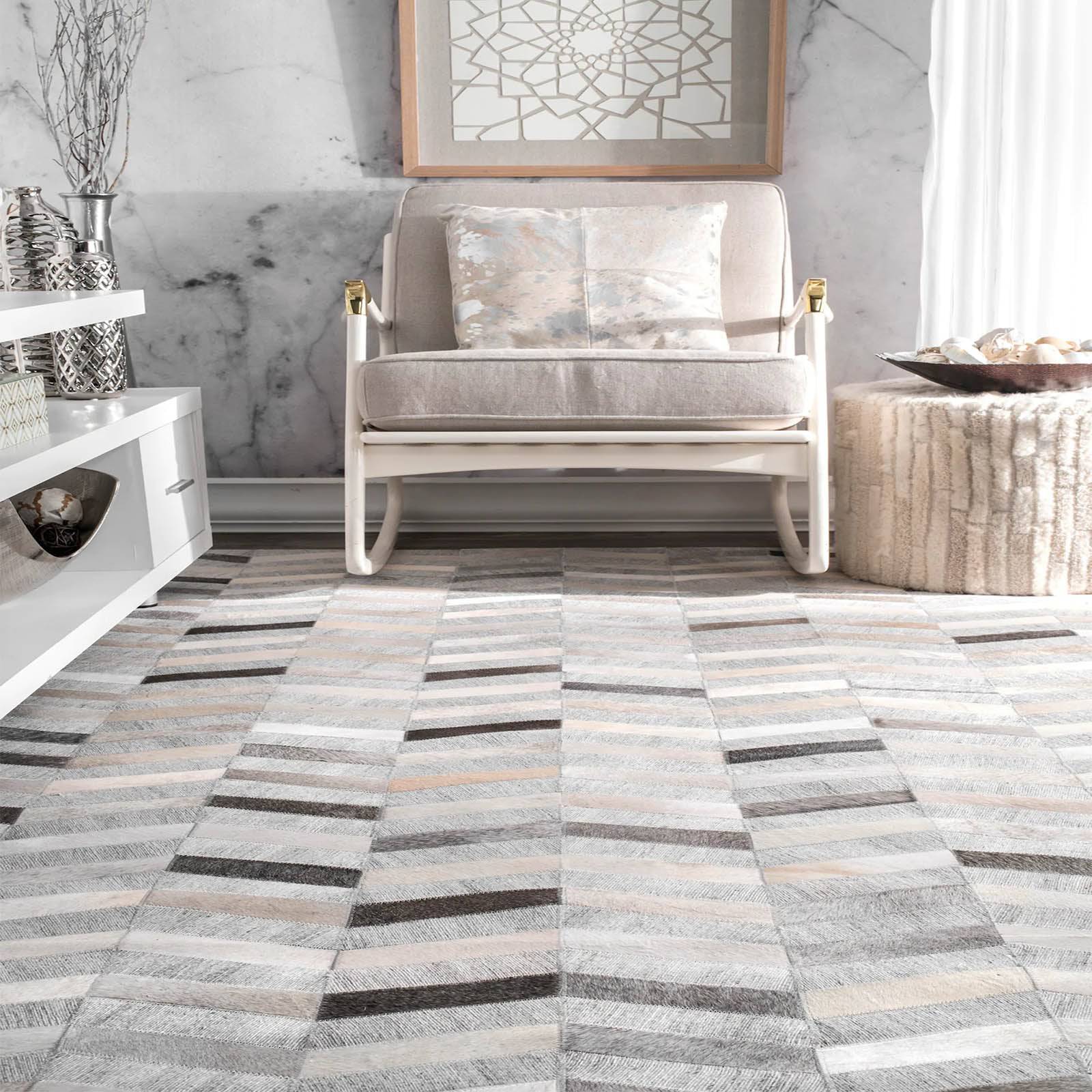 90X130 Cm Corbit Handmade Rug Co-182-S - Rugs - ebarza Furniture UAE | Shop Modern Furniture in Abu Dhabi & Dubai - مفروشات ايبازرا في الامارات | تسوق اثاث عصري وديكورات مميزة في دبي وابوظبي