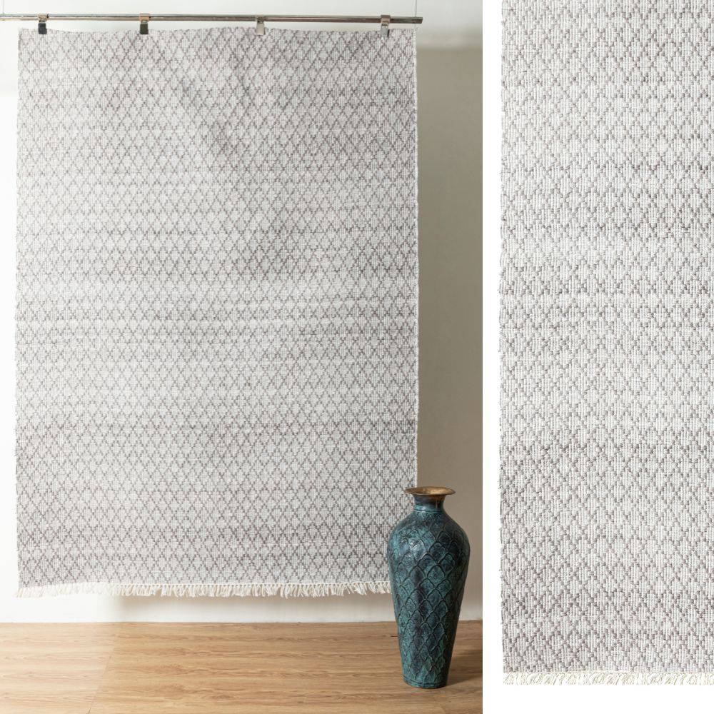 90X130 CmHand Woven Outdoor/Indoor Rug Cosco-Csc-09-S - Rugs - ebarza Furniture UAE | Shop Modern Furniture in Abu Dhabi & Dubai - مفروشات ايبازرا في الامارات | تسوق اثاث عصري وديكورات مميزة في دبي وابوظبي