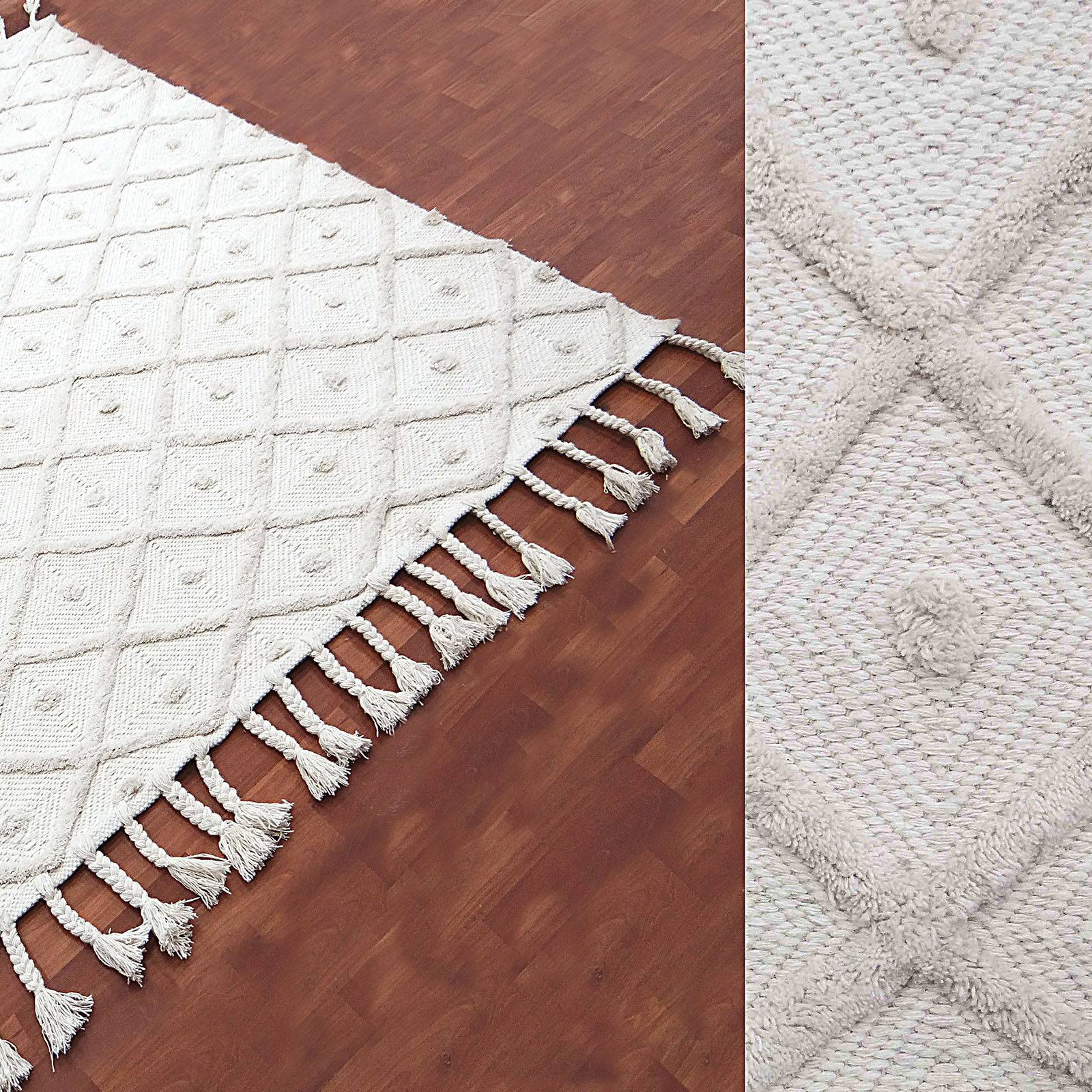 90X300 Cm Amaka Handmade Wool Rug Amaka-Amk-007-Long -  Rugs - ebarza Furniture UAE | Shop Modern Furniture in Abu Dhabi & Dubai - مفروشات ايبازرا في الامارات | تسوق اثاث عصري وديكورات مميزة في دبي وابوظبي