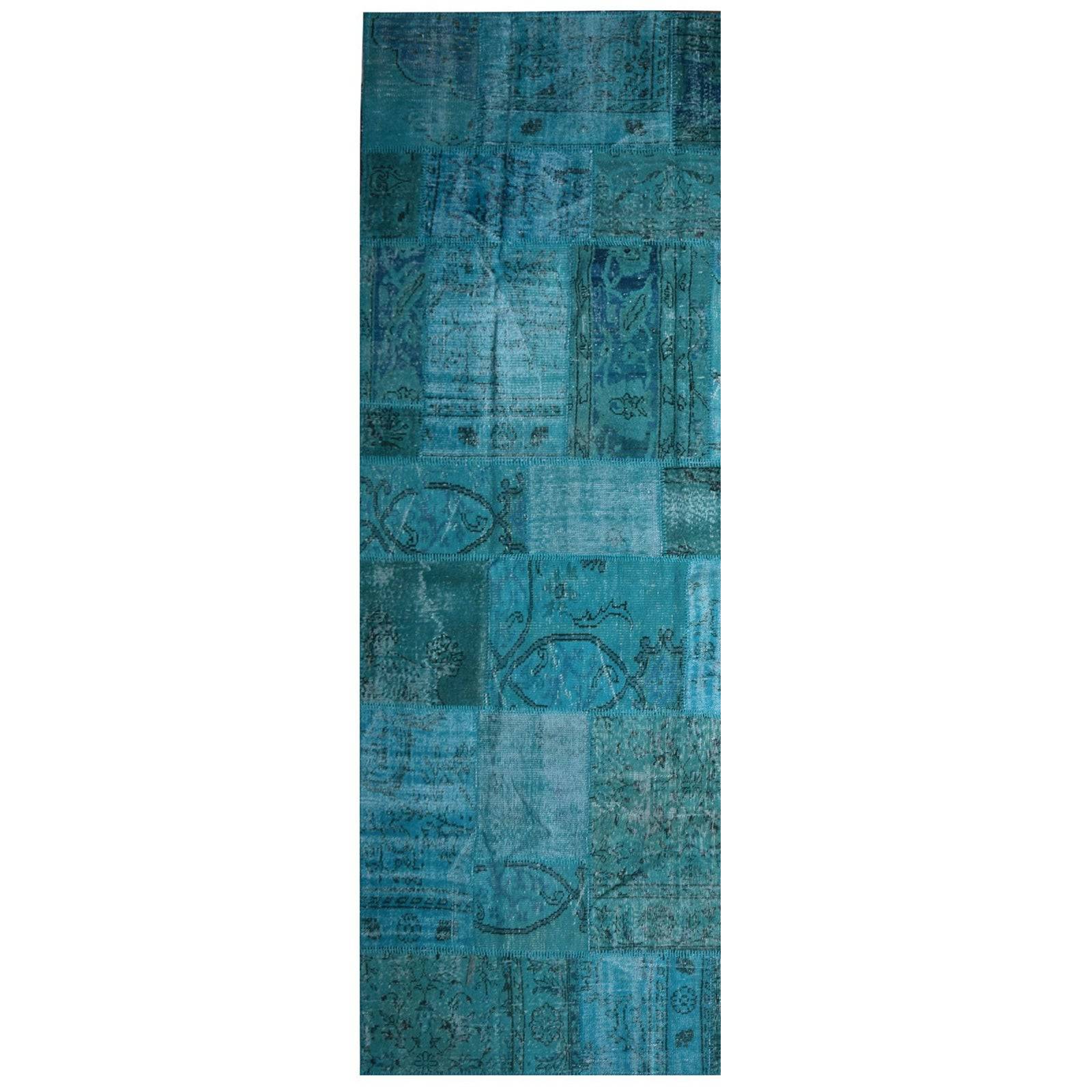 90X300 Cm Hali X-Bursa Handmade Over Dyed Rug Pw029 - Rugs - ebarza Furniture UAE | Shop Modern Furniture in Abu Dhabi & Dubai - مفروشات ايبازرا في الامارات | تسوق اثاث عصري وديكورات مميزة في دبي وابوظبي