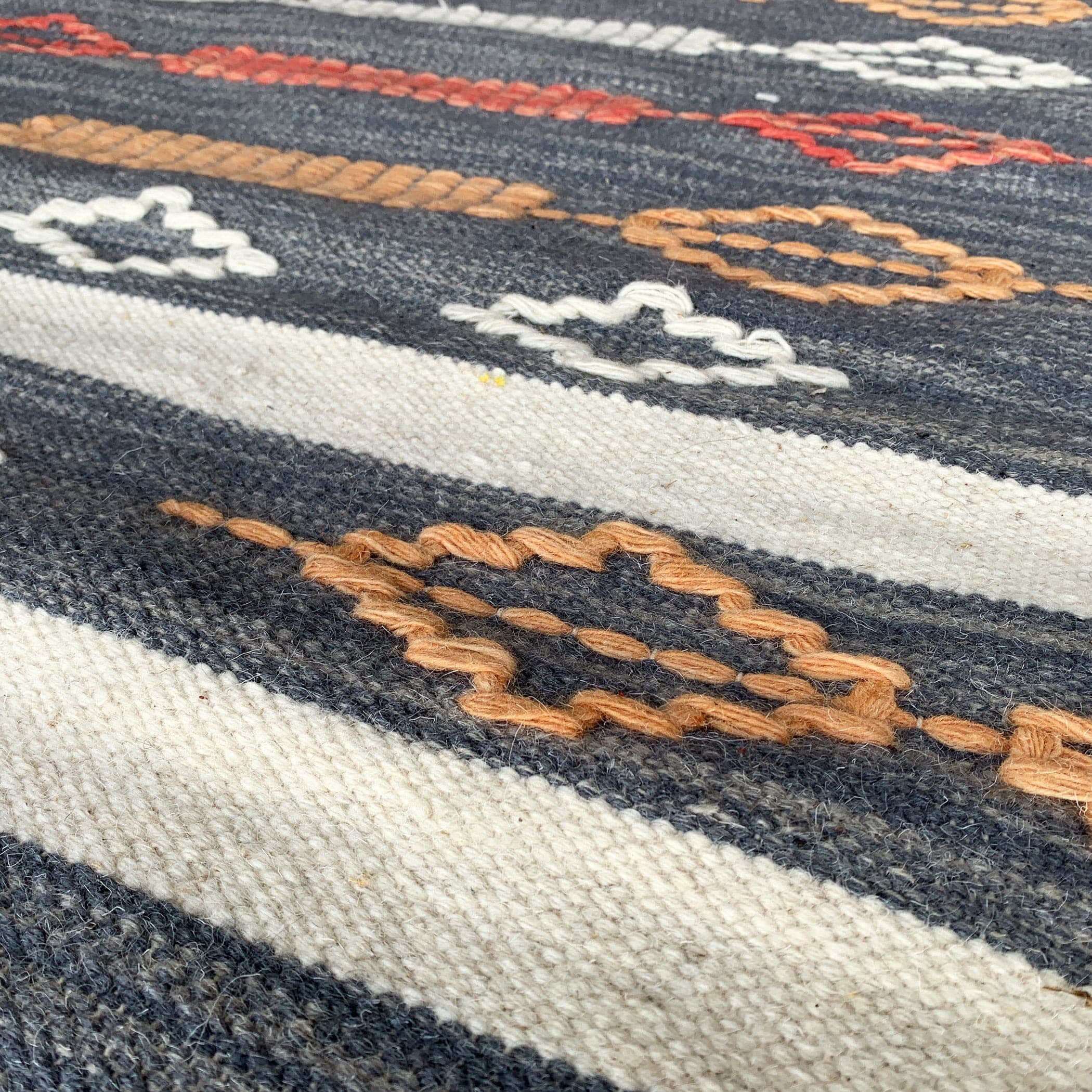 90X300 Cm Handmade Rug Jh-2713-Long -  Rugs - ebarza Furniture UAE | Shop Modern Furniture in Abu Dhabi & Dubai - مفروشات ايبازرا في الامارات | تسوق اثاث عصري وديكورات مميزة في دبي وابوظبي