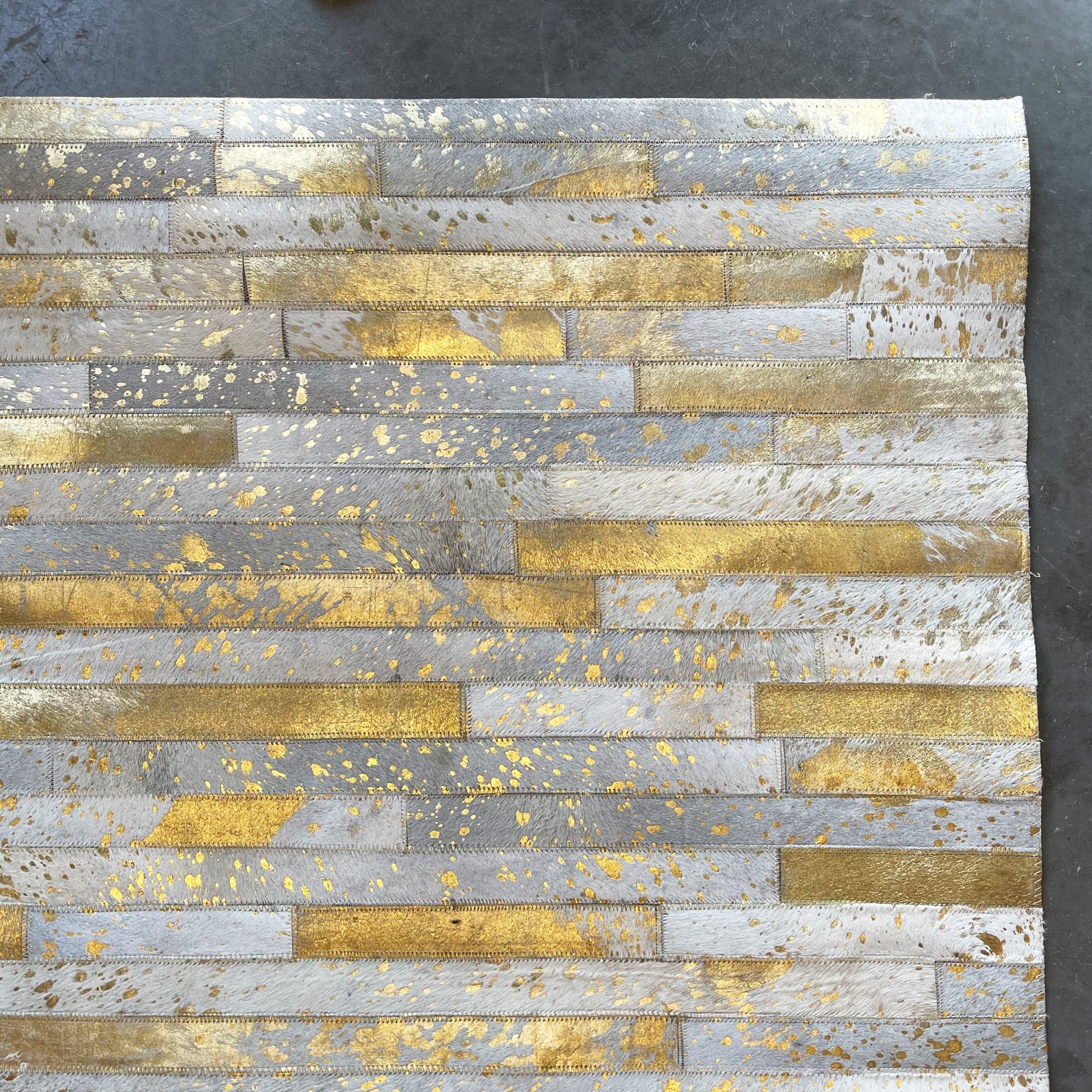 90X300 Cm Handmade Rug Metalichidesubway-G-Long - Rugs - ebarza Furniture UAE | Shop Modern Furniture in Abu Dhabi & Dubai - مفروشات ايبازرا في الامارات | تسوق اثاث عصري وديكورات مميزة في دبي وابوظبي