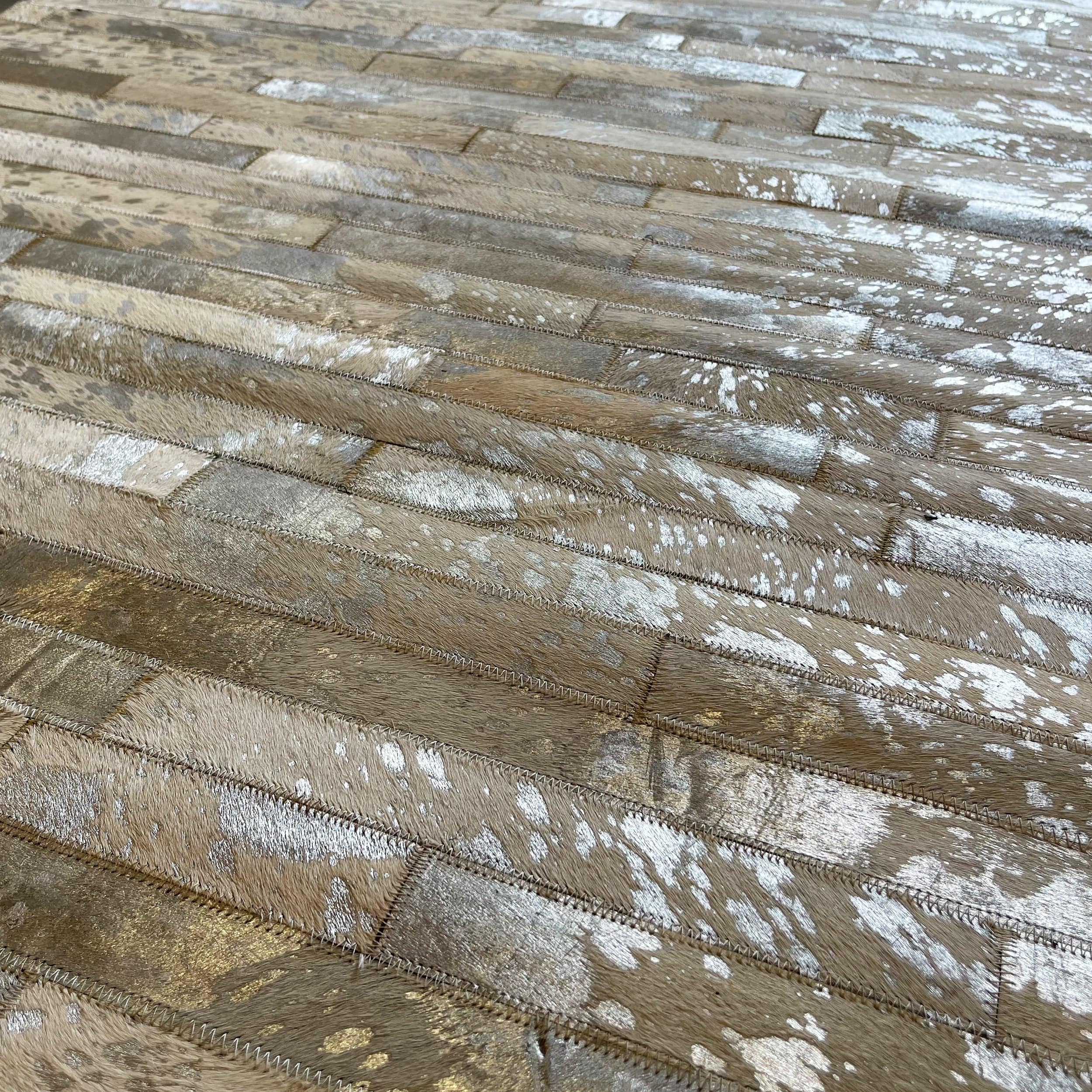 90X300 Cm Handmade Rug Metalichidesubway-Sil-Long - Rugs - ebarza Furniture UAE | Shop Modern Furniture in Abu Dhabi & Dubai - مفروشات ايبازرا في الامارات | تسوق اثاث عصري وديكورات مميزة في دبي وابوظبي