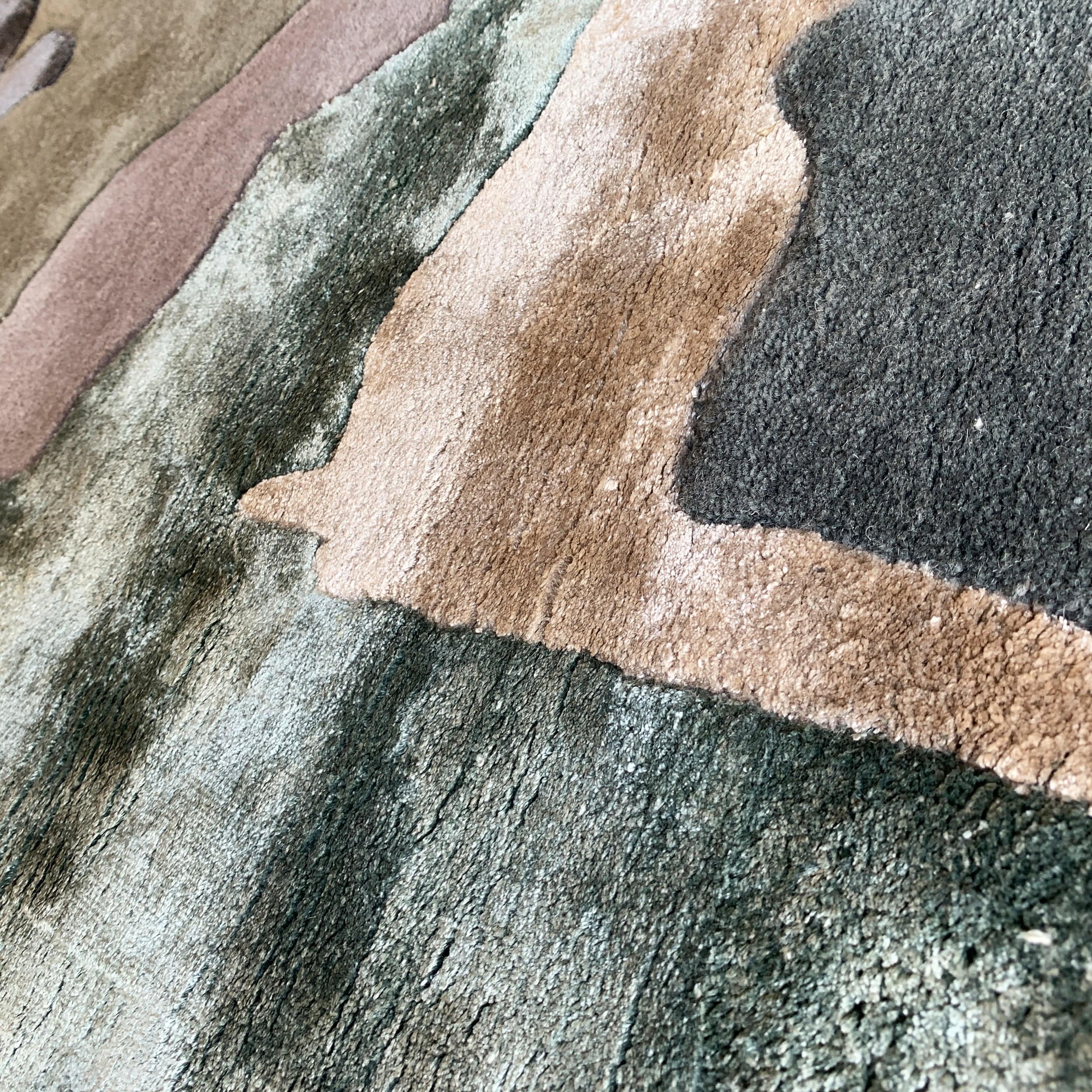 90X300 Cm Handmade Wool Rug Jh-20728-S - Rugs - ebarza Furniture UAE | Shop Modern Furniture in Abu Dhabi & Dubai - مفروشات ايبازرا في الامارات | تسوق اثاث عصري وديكورات مميزة في دبي وابوظبي