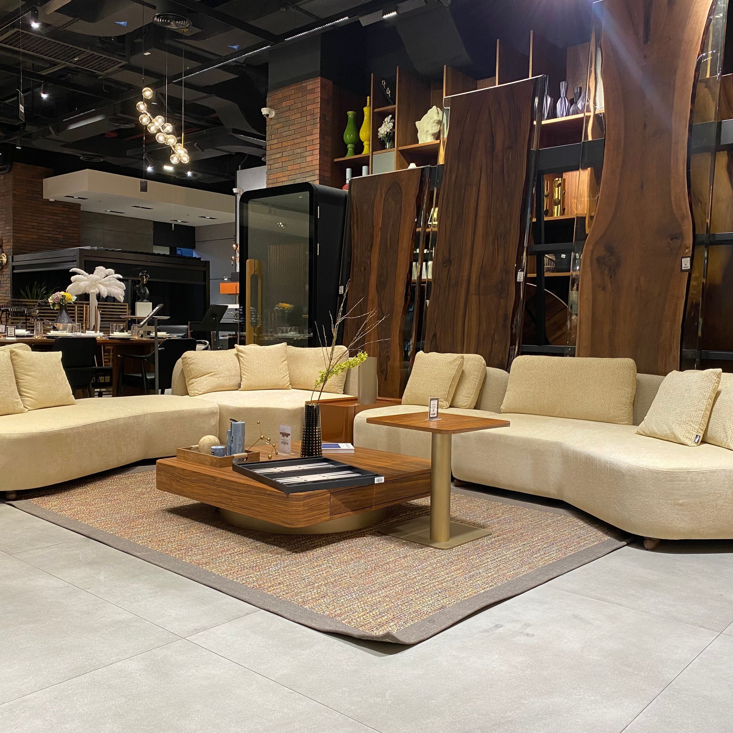 Display Item - Platon Corner Sofa Td-Ptn7S-Nakheel - DISPLAY ITEM - ebarza Furniture UAE | Shop Modern Furniture in Abu Dhabi & Dubai - مفروشات ايبازرا في الامارات | تسوق اثاث عصري وديكورات مميزة في دبي وابوظبي