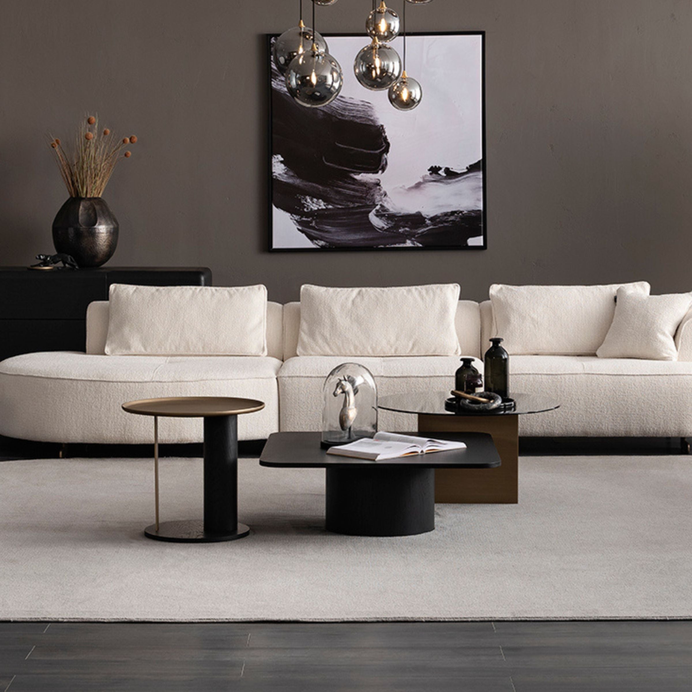 Grande Side Table ORXGRND-ST55 -  Side Tables - ebarza Furniture UAE | Shop Modern Furniture in Abu Dhabi & Dubai - مفروشات ايبازرا في الامارات | تسوق اثاث عصري وديكورات مميزة في دبي وابوظبي