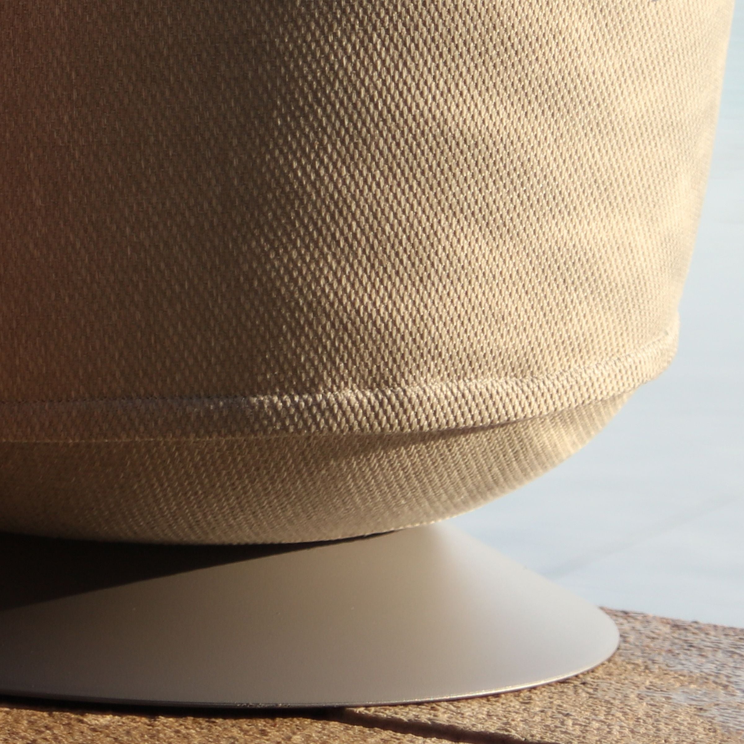 UFO Outdoor Small Stool Sand Matte Pouf Matt-UFO-Pouf - Outdoor Chairs - ebarza Furniture UAE | Shop Modern Furniture in Abu Dhabi & Dubai - مفروشات ايبازرا في الامارات | تسوق اثاث عصري وديكورات مميزة في دبي وابوظبي