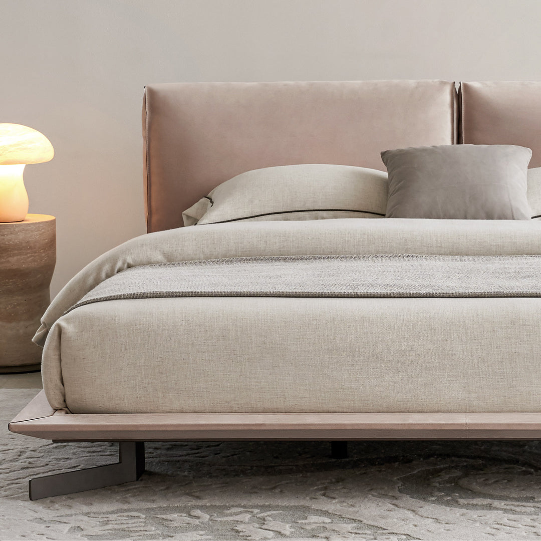 AS IS - Desert King Size Bed AMBO-C80245 -  DISPLAY ITEM - ebarza Furniture UAE | Shop Modern Furniture in Abu Dhabi & Dubai - مفروشات ايبازرا في الامارات | تسوق اثاث عصري وديكورات مميزة في دبي وابوظبي