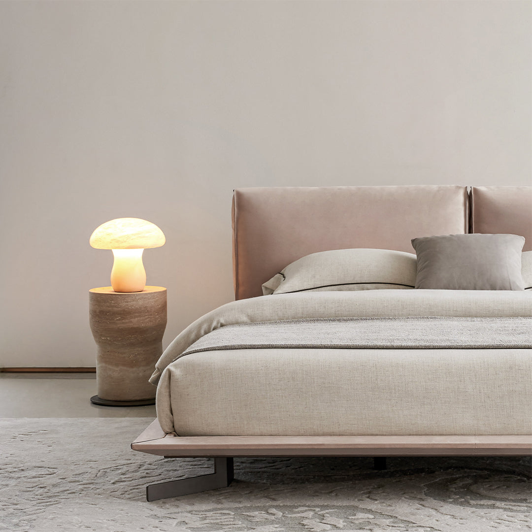 AS IS - Desert King Size Bed AMBO-C80245 -  DISPLAY ITEM - ebarza Furniture UAE | Shop Modern Furniture in Abu Dhabi & Dubai - مفروشات ايبازرا في الامارات | تسوق اثاث عصري وديكورات مميزة في دبي وابوظبي