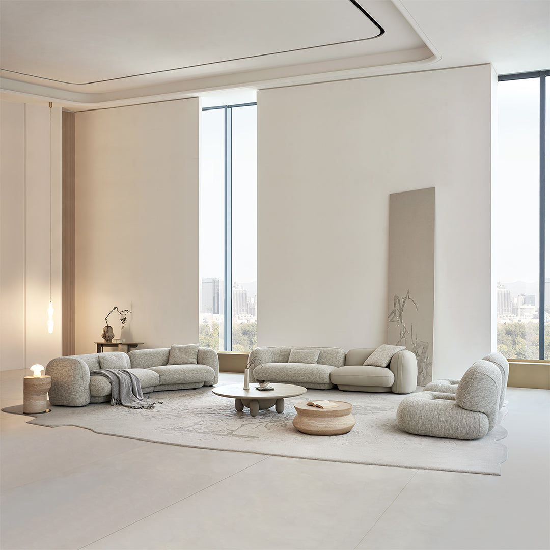 Pre-order 25 Days Delivery Euphoria 4 Seater Curved Sofa - AMCJ-S6002 - Sofas - ebarza Furniture UAE | Shop Modern Furniture in Abu Dhabi & Dubai - مفروشات ايبازرا في الامارات | تسوق اثاث عصري وديكورات مميزة في دبي وابوظبي