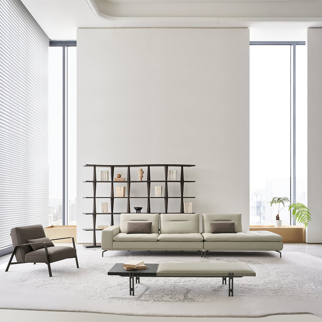 Pre-order 25 Days Delivery Nexus Modular Sofa With Right Relaxed 2-Seater Without Arm - AMF-S180 - Sofas - ebarza Furniture UAE | Shop Modern Furniture in Abu Dhabi & Dubai - مفروشات ايبازرا في الامارات | تسوق اثاث عصري وديكورات مميزة في دبي وابوظبي