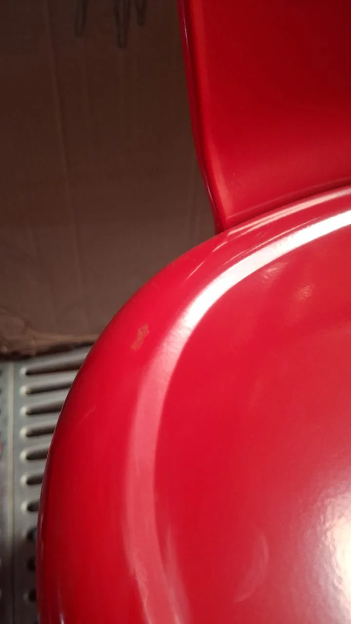 AS IS - Dinning Chair Mc-001A-Red - DISPLAY ITEM - ebarza Furniture UAE | Shop Modern Furniture in Abu Dhabi & Dubai - مفروشات ايبازرا في الامارات | تسوق اثاث عصري وديكورات مميزة في دبي وابوظبي