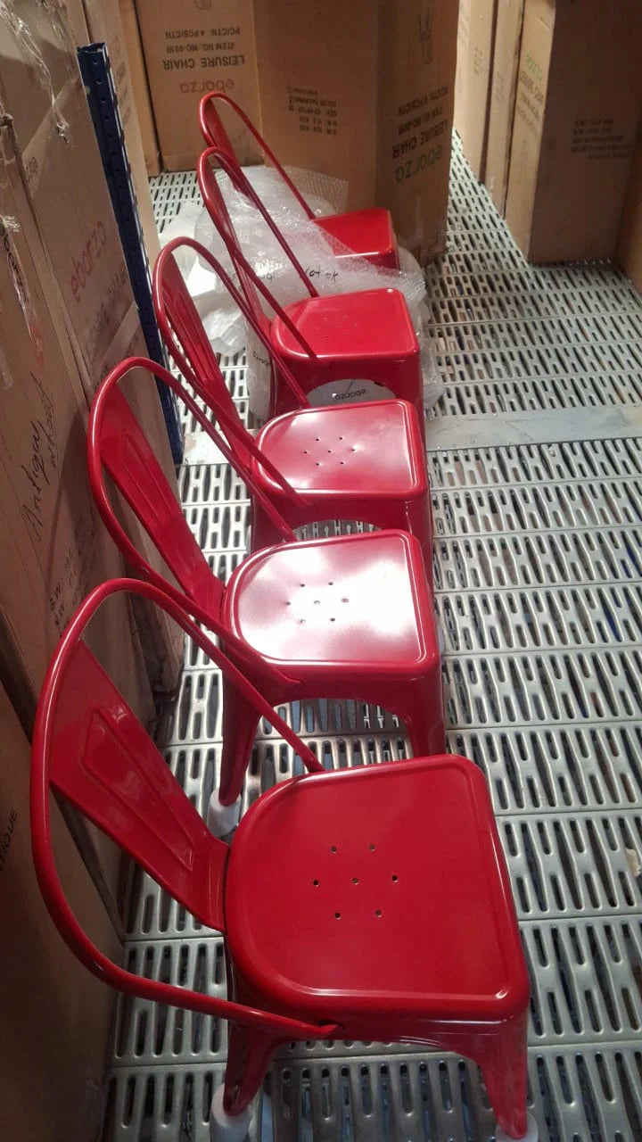 AS IS - Dinning Chair Mc-001A-Red - DISPLAY ITEM - ebarza Furniture UAE | Shop Modern Furniture in Abu Dhabi & Dubai - مفروشات ايبازرا في الامارات | تسوق اثاث عصري وديكورات مميزة في دبي وابوظبي