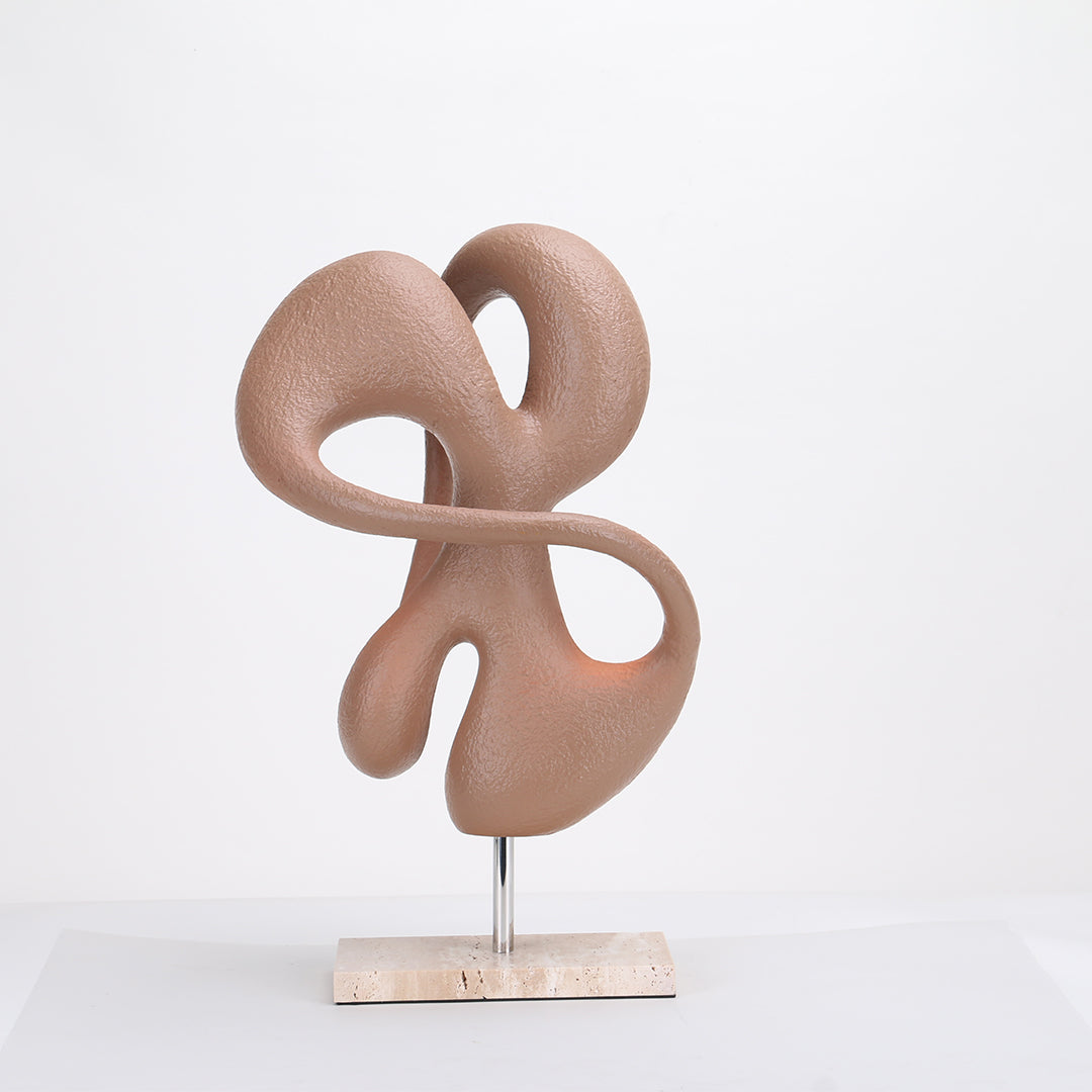 Abstract Sculpture KA3099A - Home Decor Figurines - ebarza Furniture UAE | Shop Modern Furniture in Abu Dhabi & Dubai - مفروشات ايبازرا في الامارات | تسوق اثاث عصري وديكورات مميزة في دبي وابوظبي