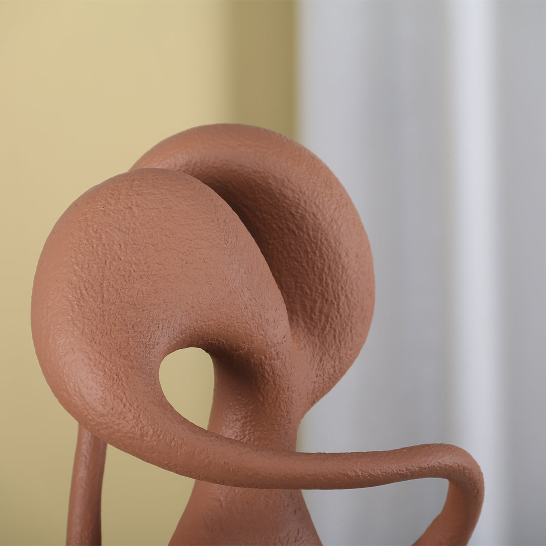 Abstract Sculpture KA3099A - Home Decor Figurines - ebarza Furniture UAE | Shop Modern Furniture in Abu Dhabi & Dubai - مفروشات ايبازرا في الامارات | تسوق اثاث عصري وديكورات مميزة في دبي وابوظبي