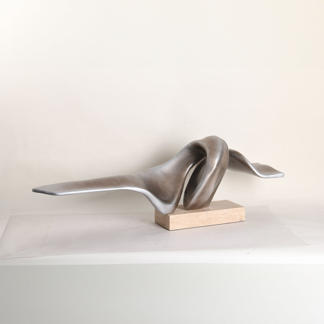 Abstract Sculpture KA3114 - Home Decor Figurines - ebarza Furniture UAE | Shop Modern Furniture in Abu Dhabi & Dubai - مفروشات ايبازرا في الامارات | تسوق اثاث عصري وديكورات مميزة في دبي وابوظبي