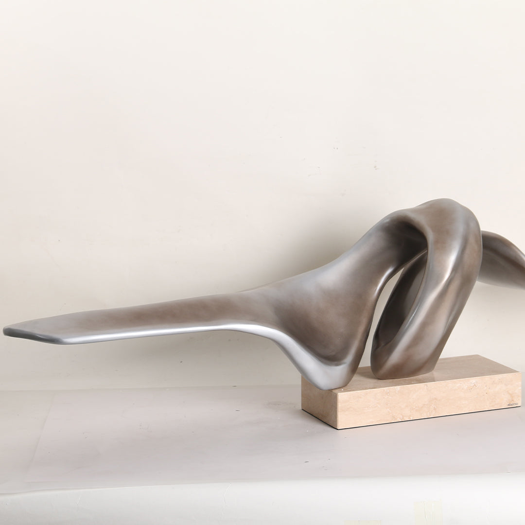 Abstract Sculpture KA3114 - Home Decor Figurines - ebarza Furniture UAE | Shop Modern Furniture in Abu Dhabi & Dubai - مفروشات ايبازرا في الامارات | تسوق اثاث عصري وديكورات مميزة في دبي وابوظبي