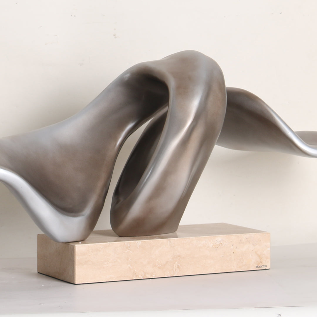 Abstract Sculpture KA3114 - Home Decor Figurines - ebarza Furniture UAE | Shop Modern Furniture in Abu Dhabi & Dubai - مفروشات ايبازرا في الامارات | تسوق اثاث عصري وديكورات مميزة في دبي وابوظبي