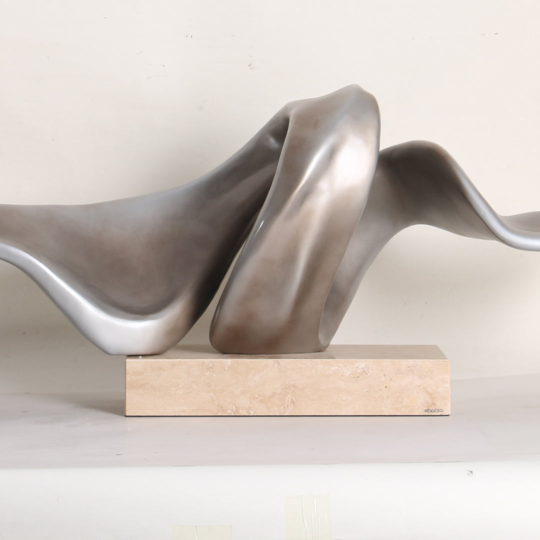 Abstract Sculpture KA3114 - Home Decor Figurines - ebarza Furniture UAE | Shop Modern Furniture in Abu Dhabi & Dubai - مفروشات ايبازرا في الامارات | تسوق اثاث عصري وديكورات مميزة في دبي وابوظبي