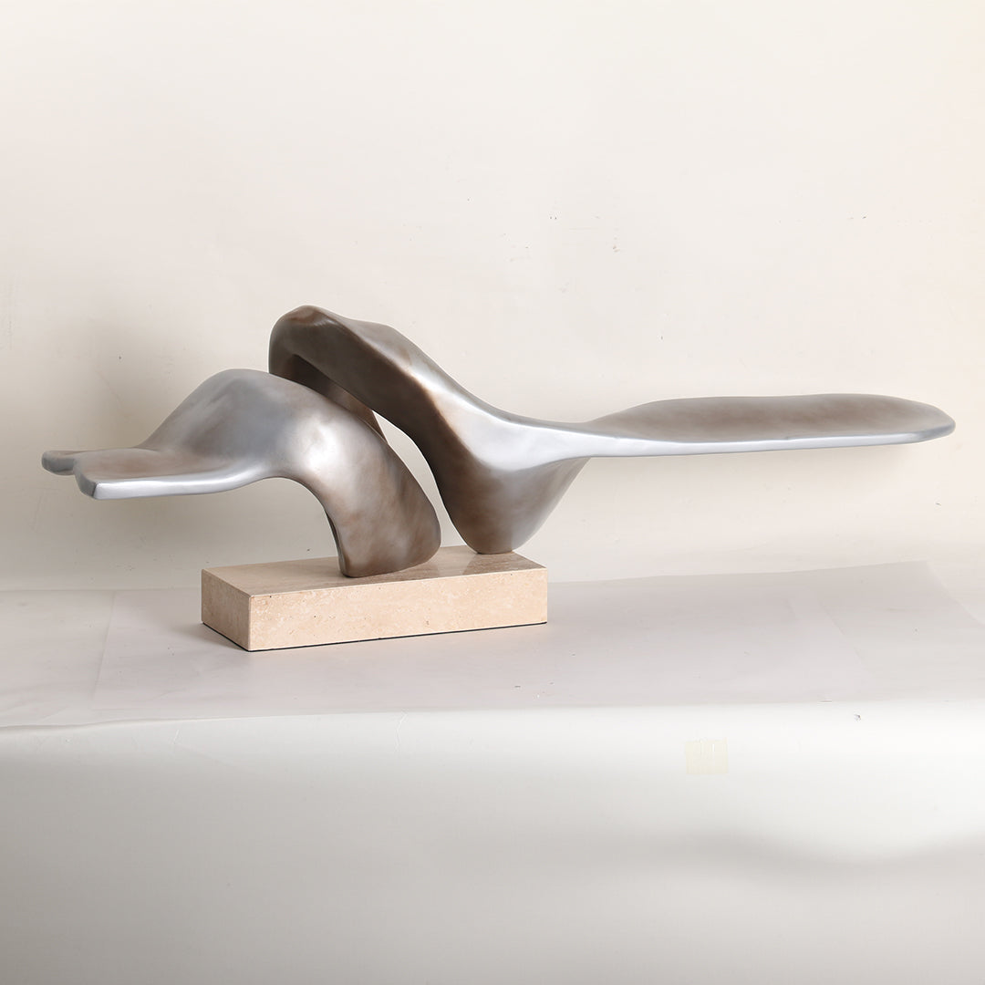 Abstract Sculpture KA3114 - Home Decor Figurines - ebarza Furniture UAE | Shop Modern Furniture in Abu Dhabi & Dubai - مفروشات ايبازرا في الامارات | تسوق اثاث عصري وديكورات مميزة في دبي وابوظبي